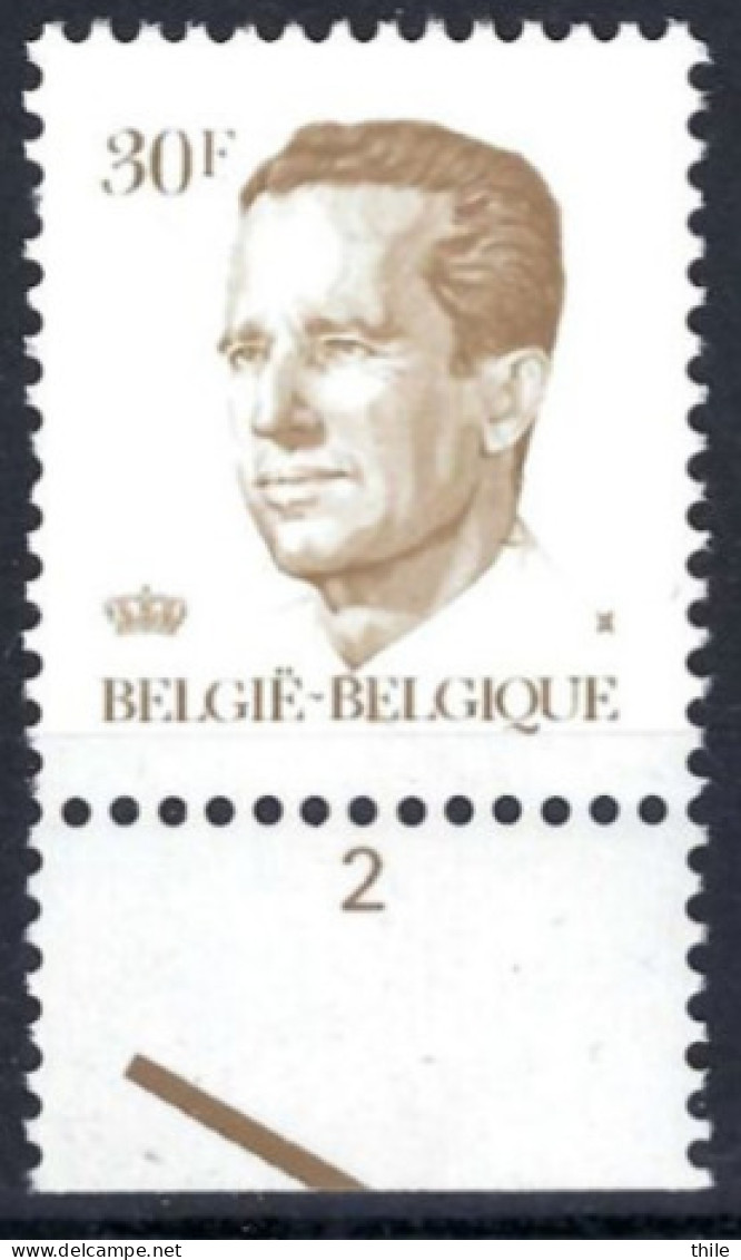 COB 2126 ** - Numéro De Planche 2 - 1981-1990