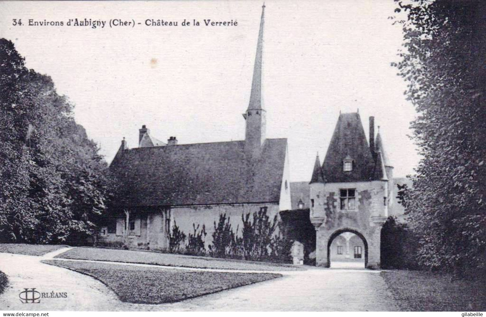18 - Cher - Chateau De La VERRERIE ( Environs D Aubigny ) - Aubigny Sur Nere