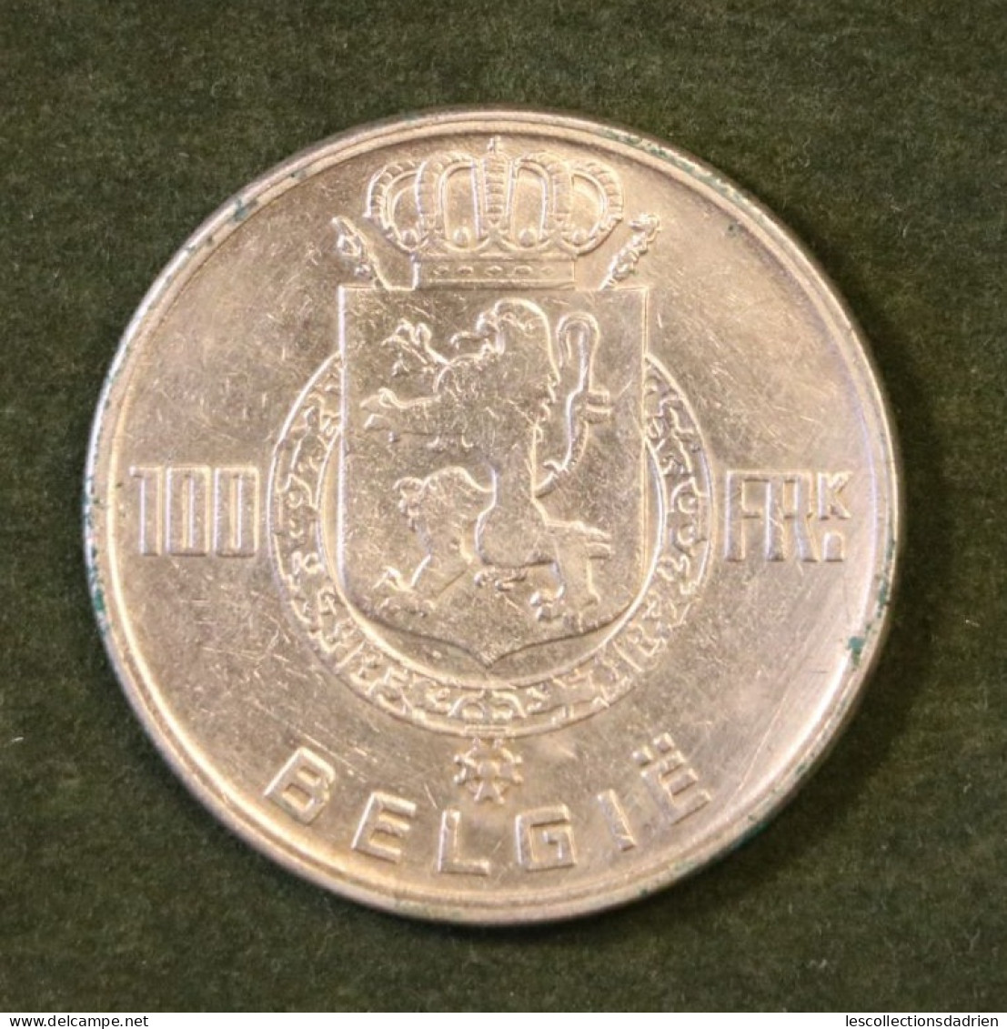 Monnaie Belge En Argent 100 Francs 1949 FL - Belgian Silver Coin - 100 Franc