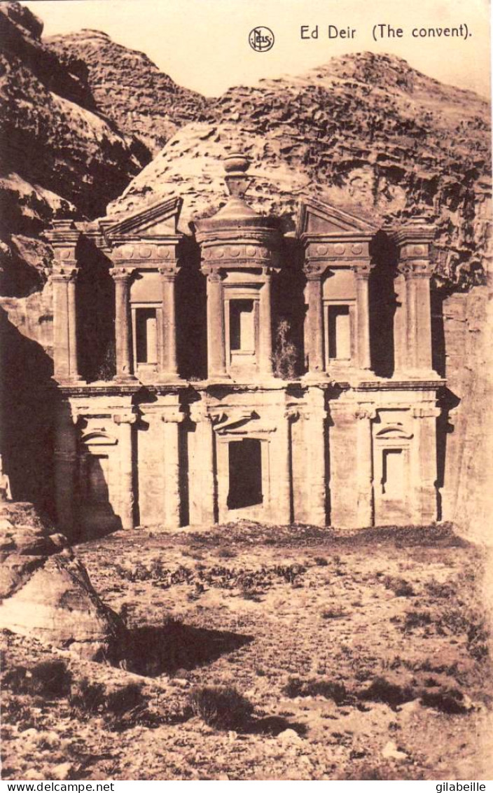 Jordanie -  PETRA - El Deir - The Convent - Jordanië