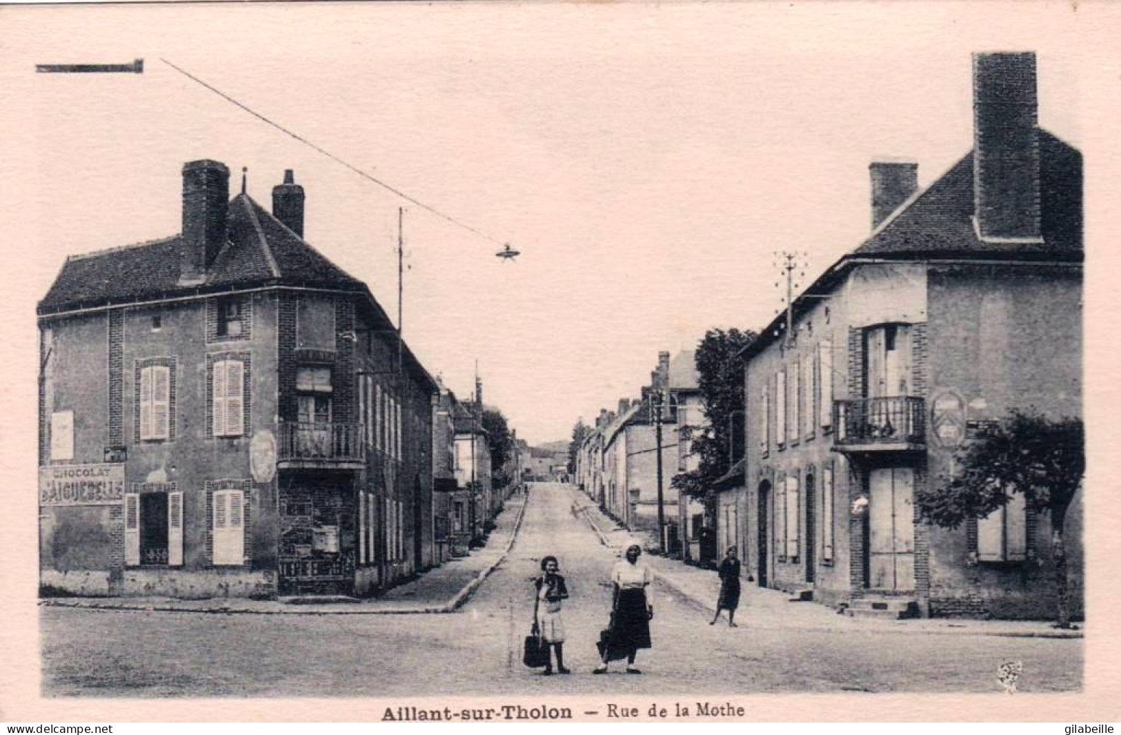 89 - Yonne -  AILLANT  Sur THOLON - Rue De La Mothe - Aillant Sur Tholon