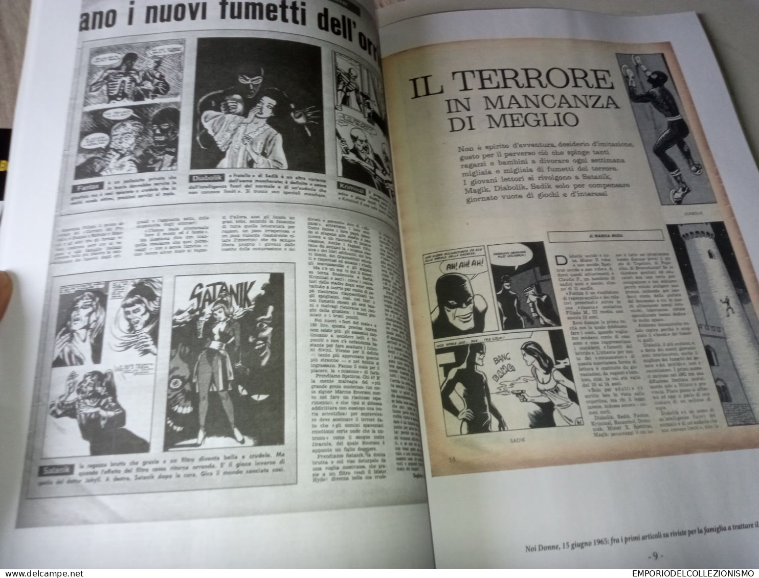3 libri fumetti neri italiani diabolik kriminal satanik alika zakimort vamp demoniak sadik jnfernal killing genius bang