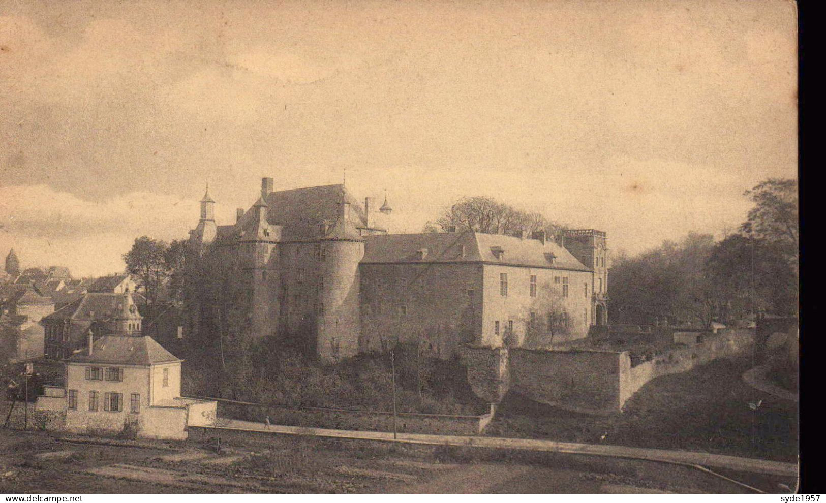 Vieux Château D' ECAUSSINES LALAING - Vue Générale Du Sud Ouest - Ecaussinnes