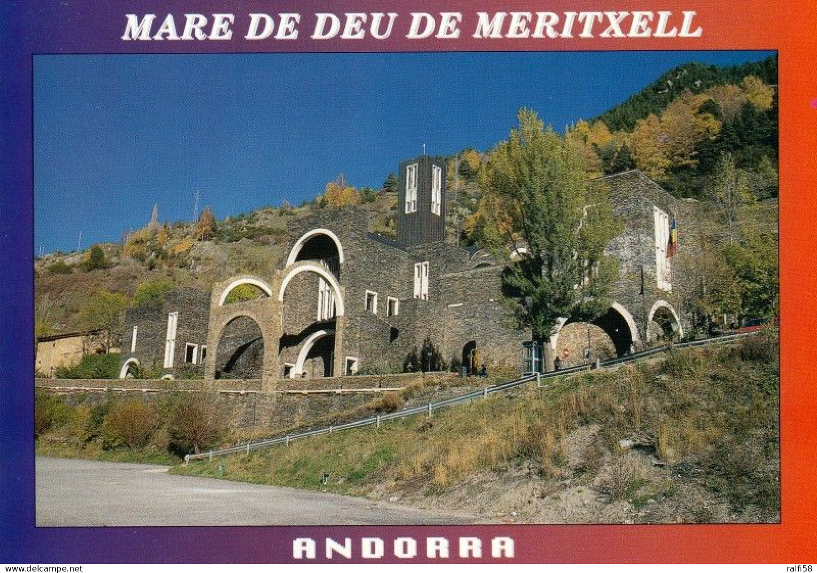 1 AK Andorra * Santuari Nou De Meritxell Mit Der Schutzpatronin Von Andorra Der Mare De Déu De Meritxell * - Andorra