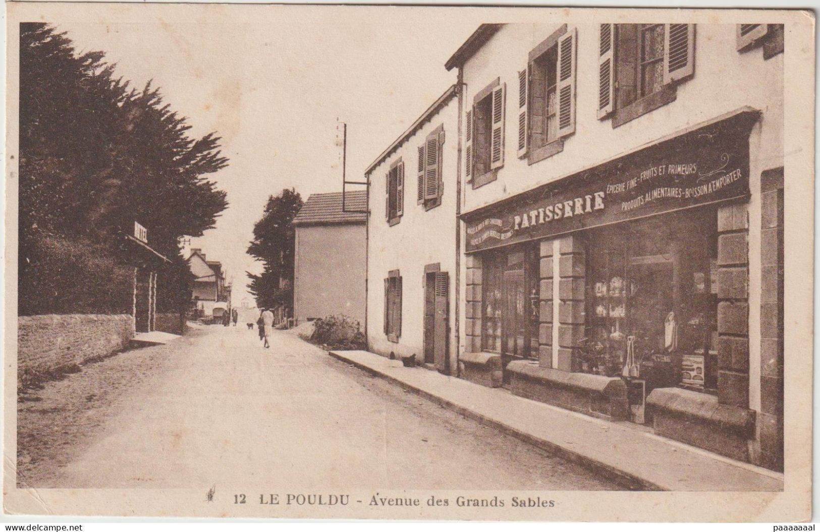 LE POULDU  AVENUE DES GRANDS SABLES - Le Pouldu