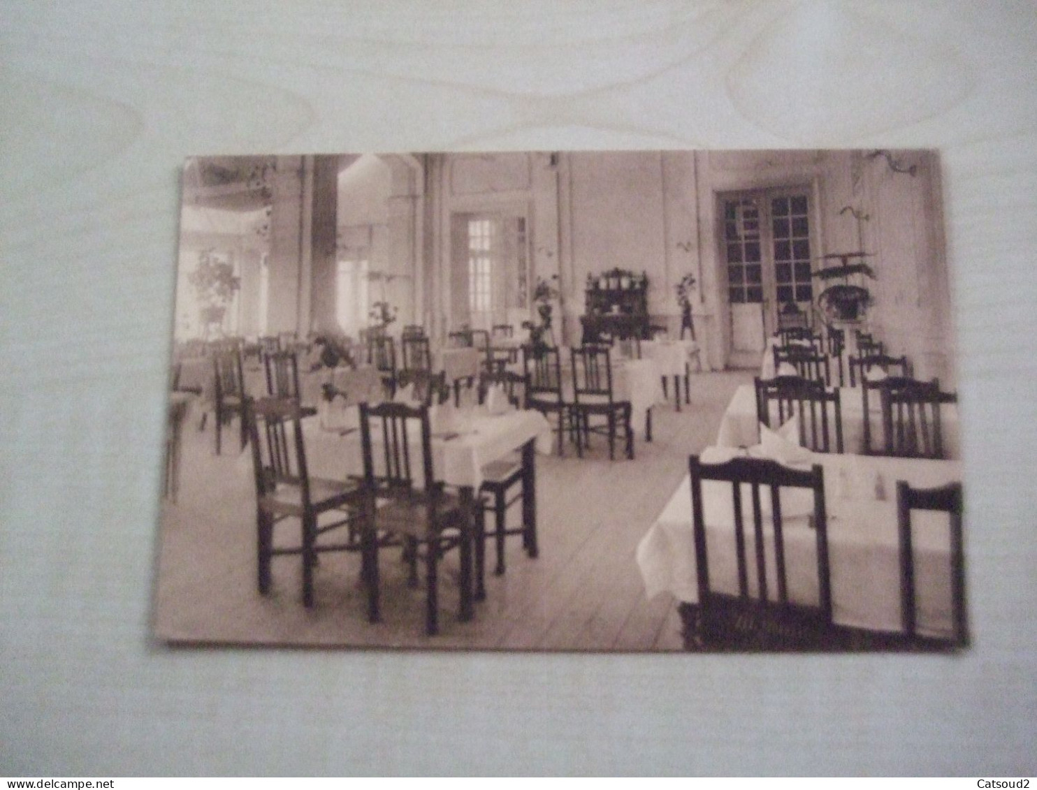 Carte Postale Ancienne OOSTDUINKERKE-PLAGE La Salle à Manger Du Grand HÔTEL - Oostduinkerke