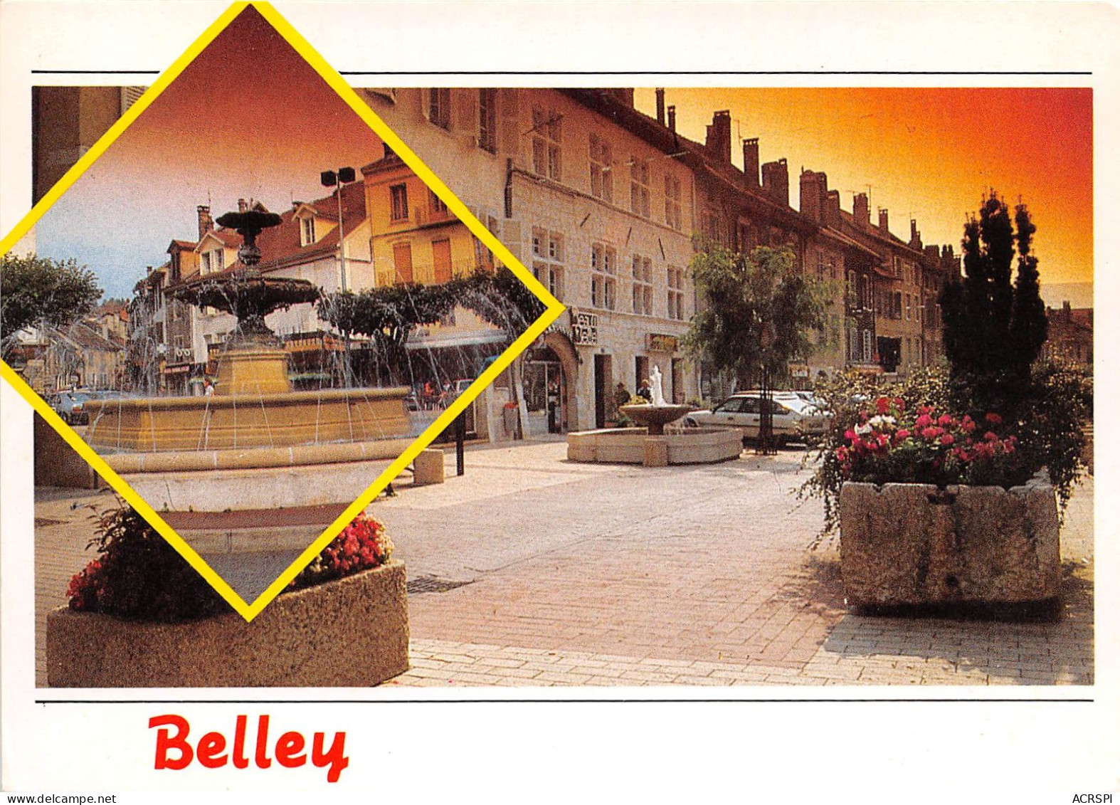 BELLEY Promenade Dans La Ville 13(scan Recto-verso) MA917 - Belley