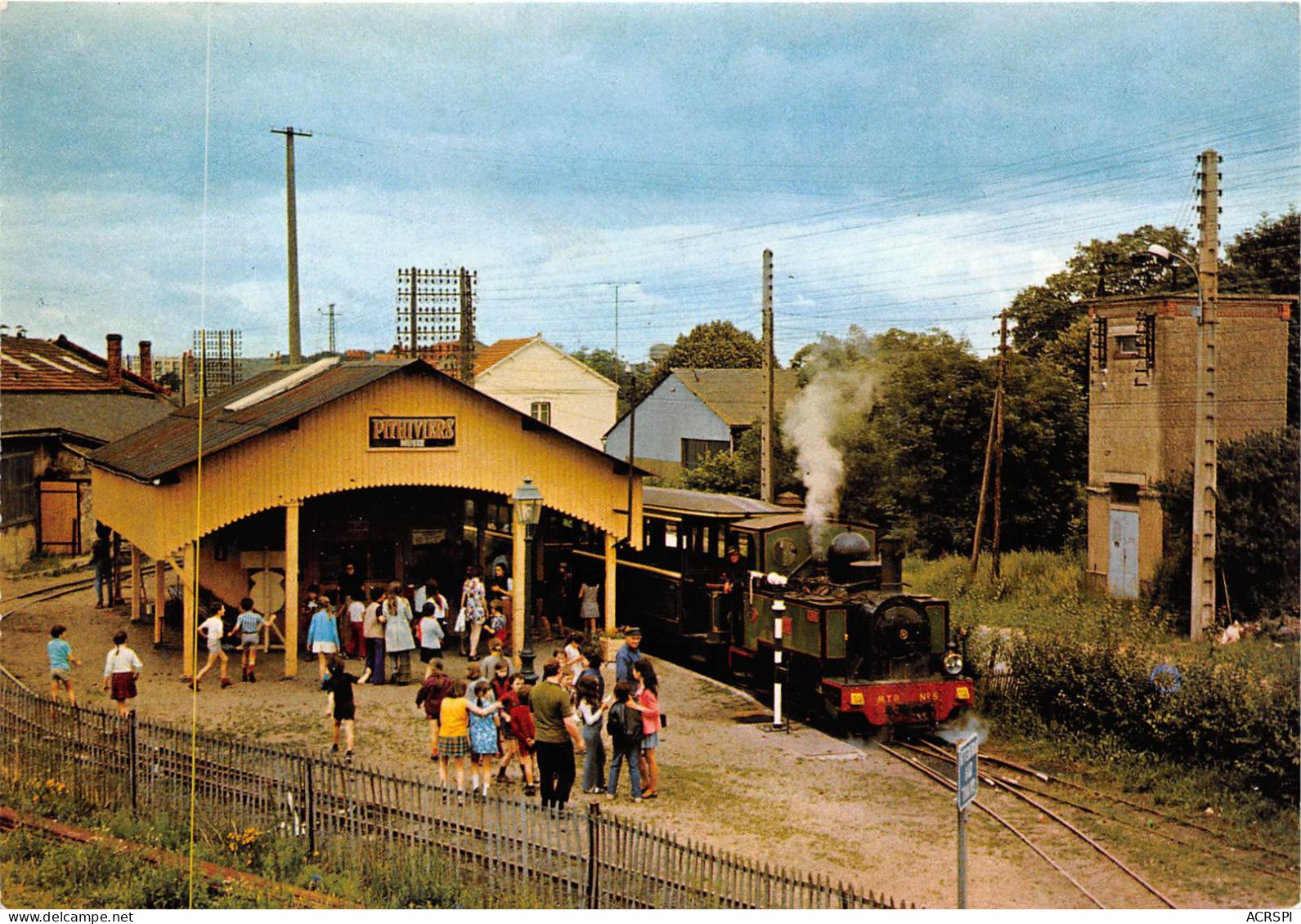 Musee Des Transports De Pithiviers La Gare Du Tortillard 30(scan Recto-verso) MA914 - Pithiviers