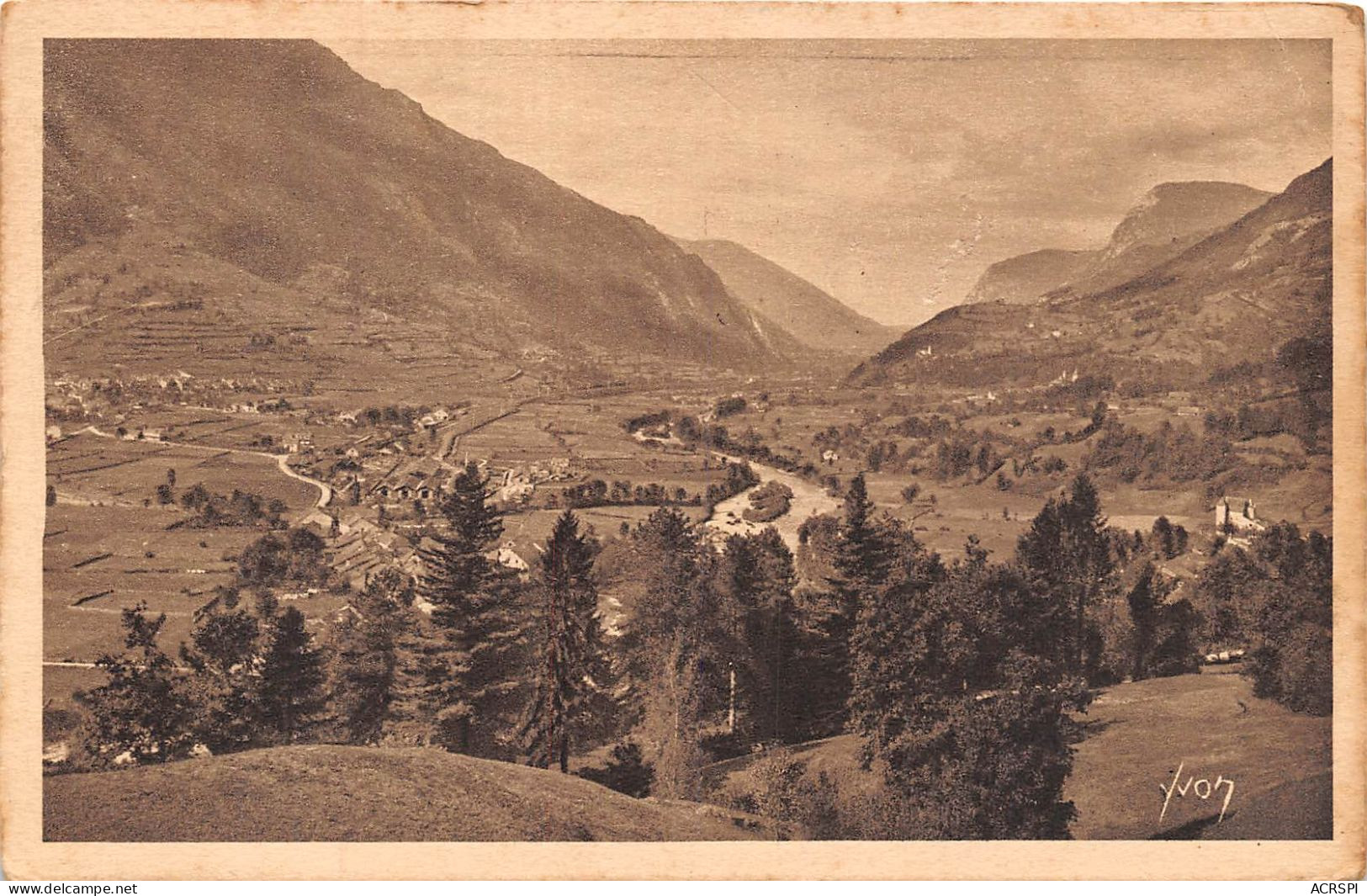 La Vallee D Osseau LOURDES 28(scan Recto-verso) MA909 - Lourdes