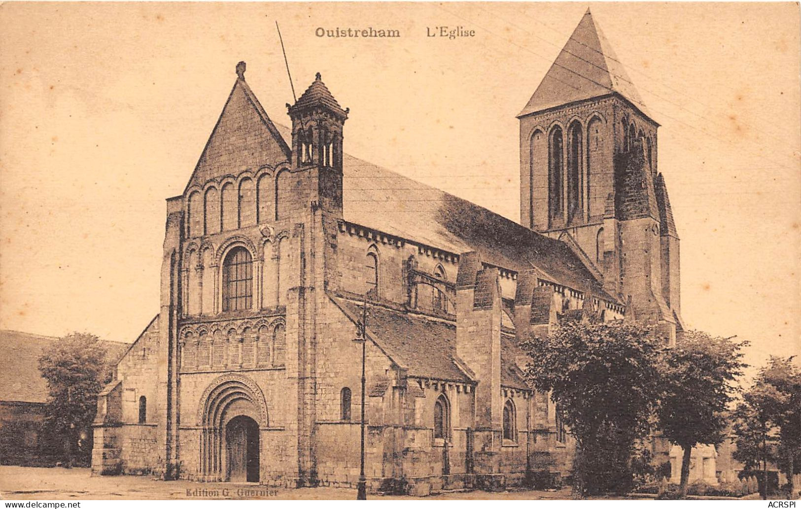 OUISTREHAM L Eglise 30(scan Recto-verso) MA905 - Ouistreham