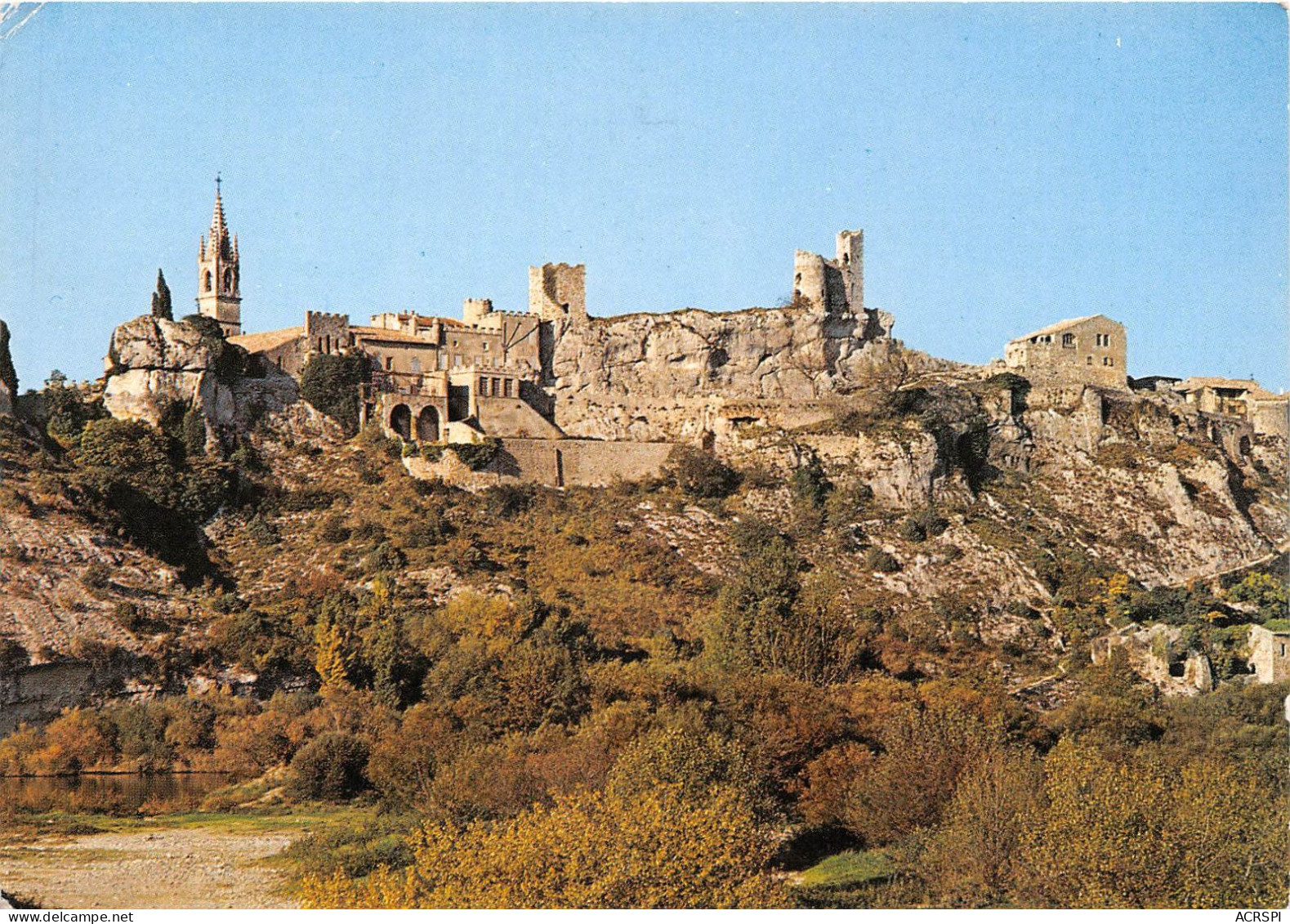 SAINT MARTIN D ARDECHE AIGUEZE Vue Generale 23(scan Recto-verso) MA901 - Saint Martin De Valamas