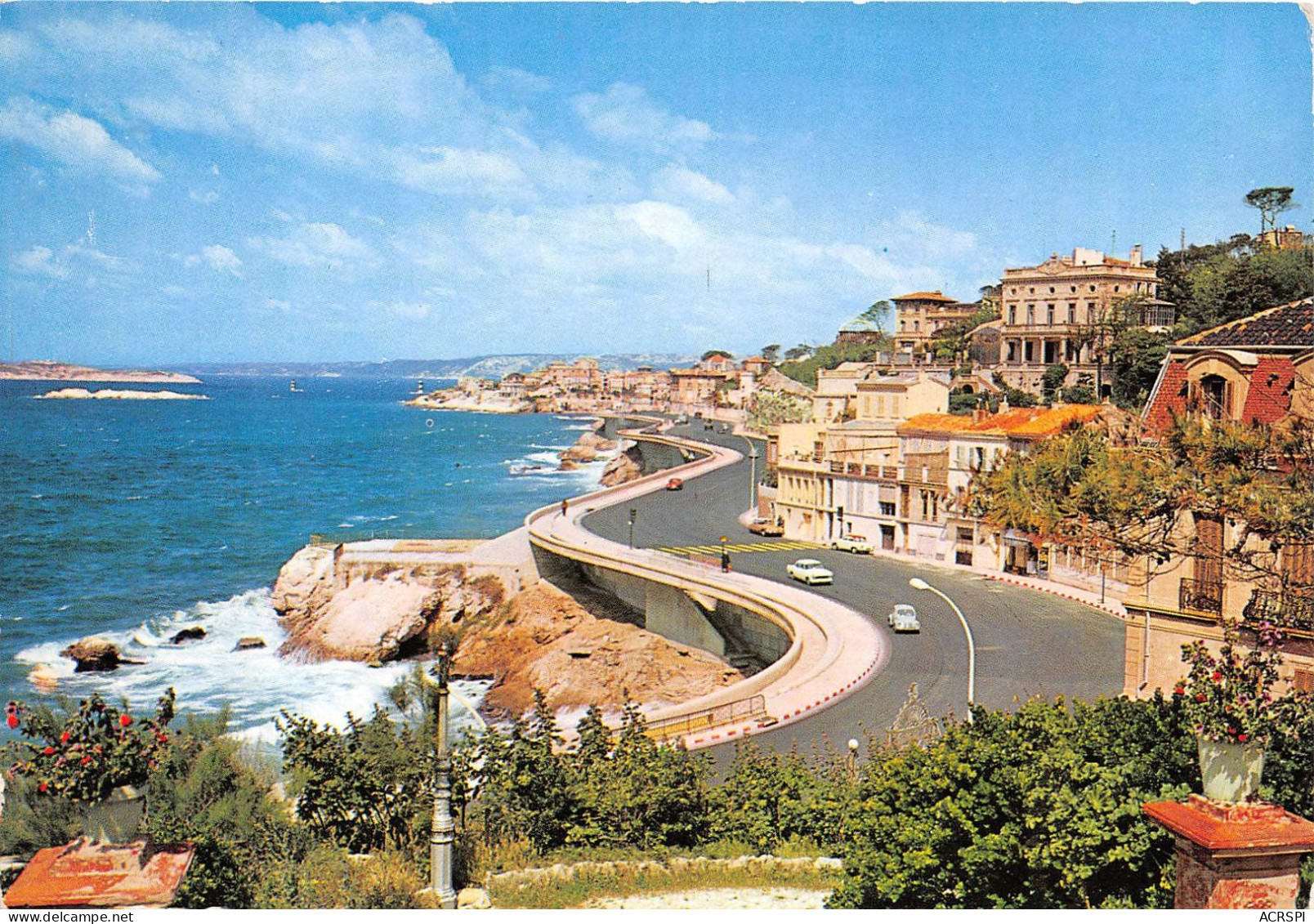 MARSEILLE Promenade De La Corniche 30(scan Recto-verso) MA934 - Endoume, Roucas, Corniche, Plages