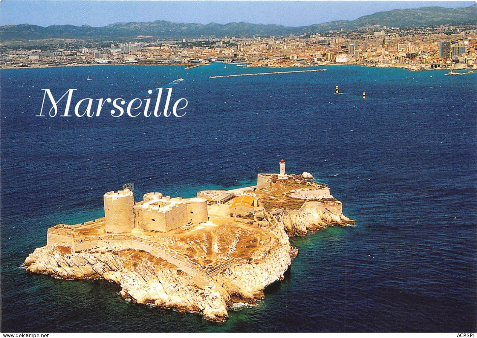 MARSEILLE Chateau D IF 11(scan Recto-verso) MA934 - Château D'If, Frioul, Iles ...