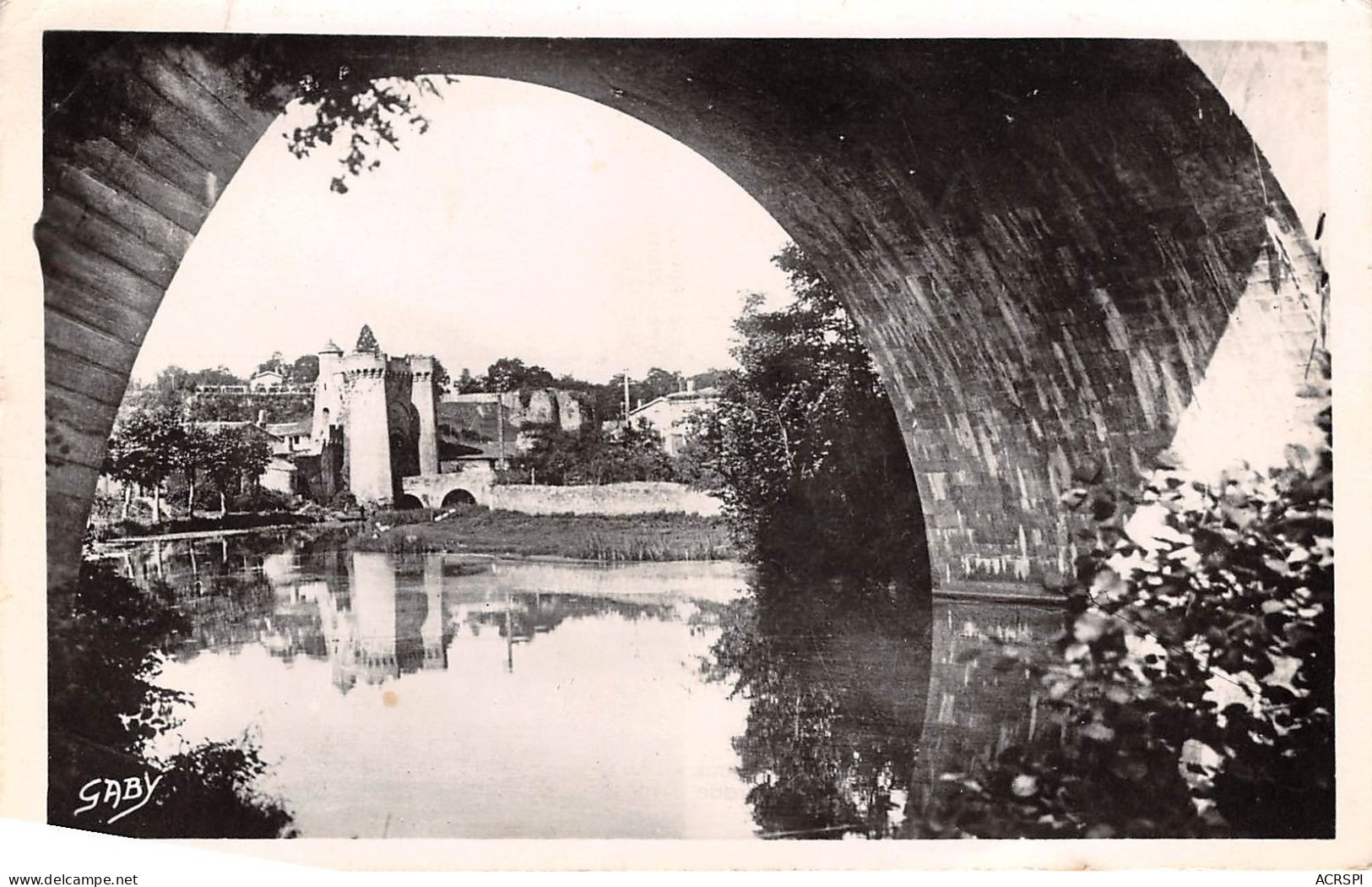 PARTHENAY Un Joli Coin Sur La Riviere Le Thouet La Tour Saint Jacques 4(scan Recto-verso) MA930 - Parthenay