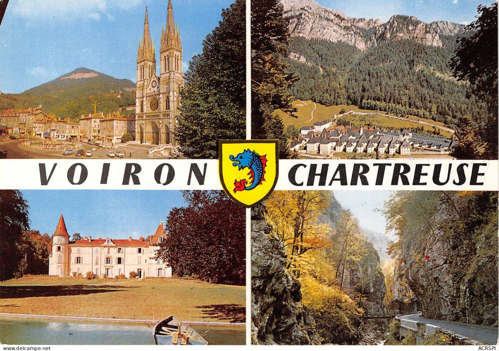 VOIRON CHARTREUSE 27(scan Recto-verso) MA922 - Voiron