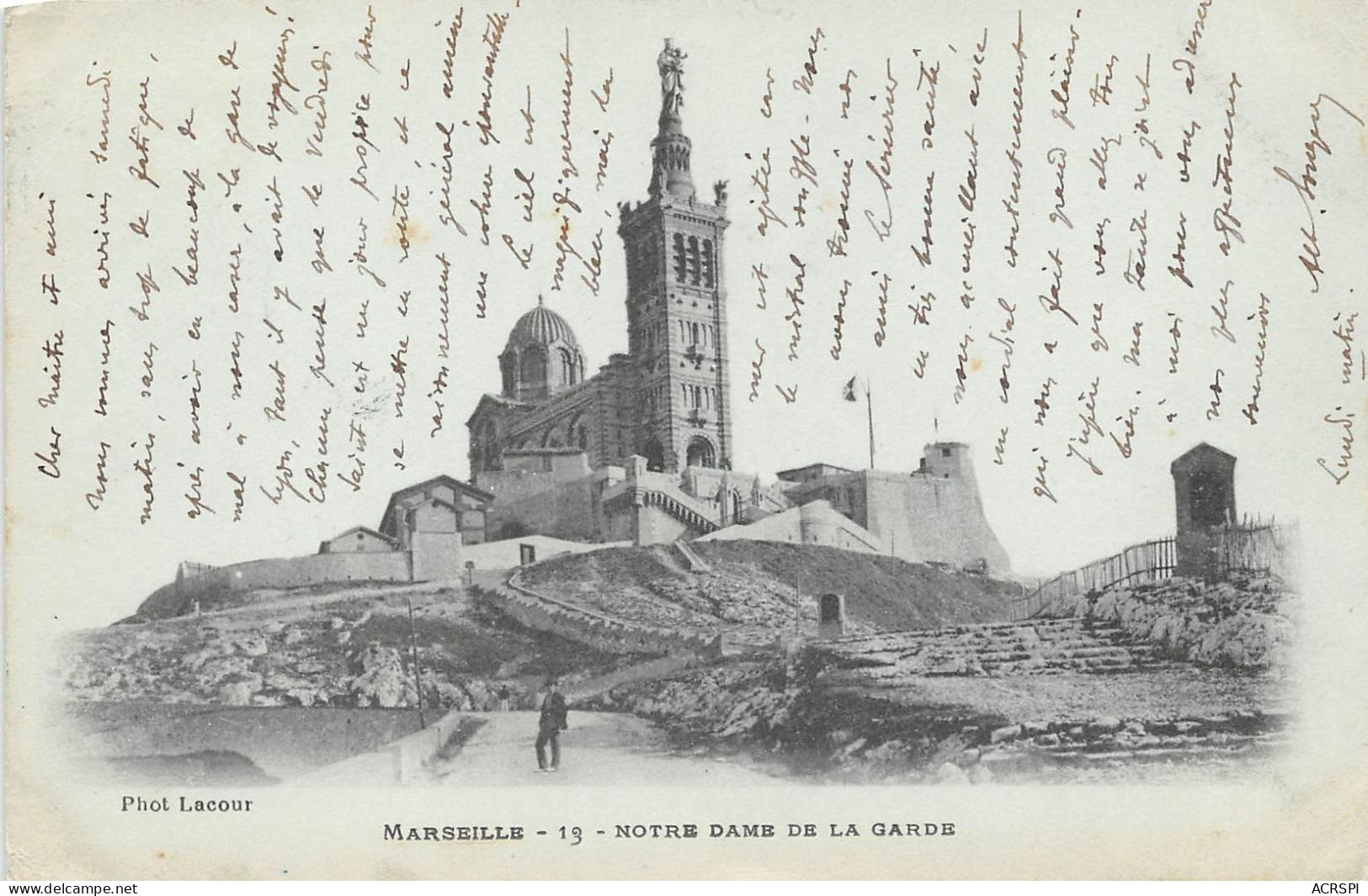 MARSEILLE Notre Dame De La Garde 15(scan Recto-verso) MA920 - Notre-Dame De La Garde, Ascenseur