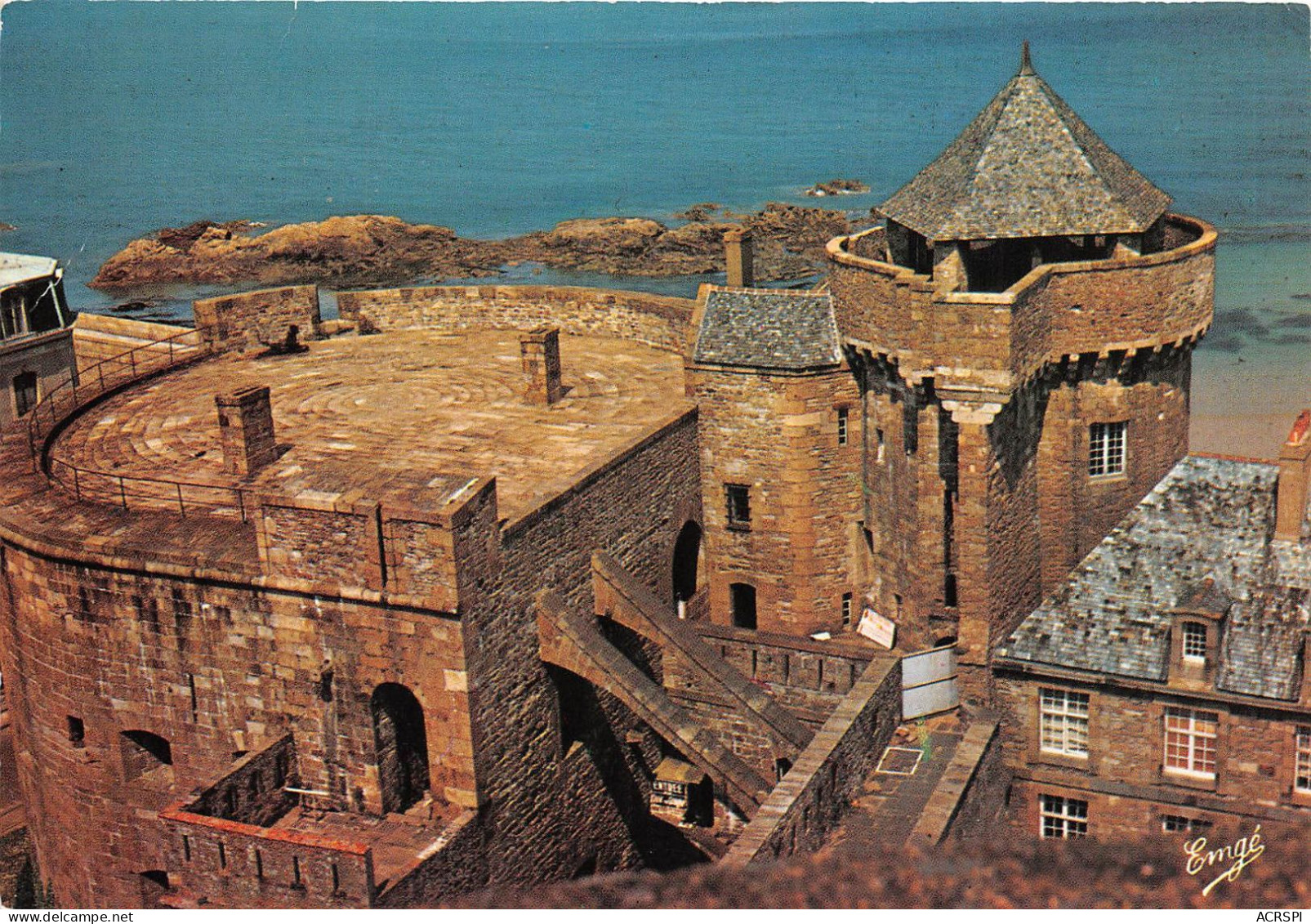 SAINT MALO La Tour Quic En Groigne Le Chateau De La Duchesse Anne 15(scan Recto-verso) MA954 - Saint Malo