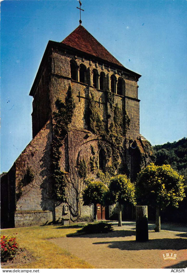 MOUTIER D AHUN L Eglise XIIe XVe S Monument Historique Le Clocher 21(scan Recto-verso) MA953 - Moutier D'Ahun