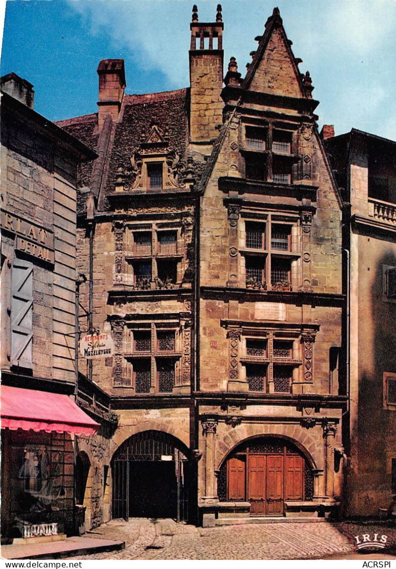 SARLAT Maison De La Boetie Construite Au Commencement Du 16e Siecle 30(scan Recto-verso) MA953 - Sarlat La Caneda