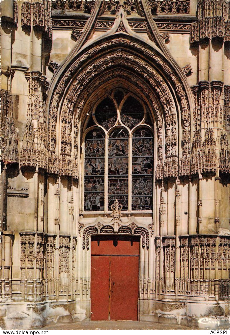 CAUDEBEC EN CAUX Eglise ND XIVe Au XVIe S Le Portail Restaure 11(scan Recto-verso) MA948 - Caudebec-en-Caux