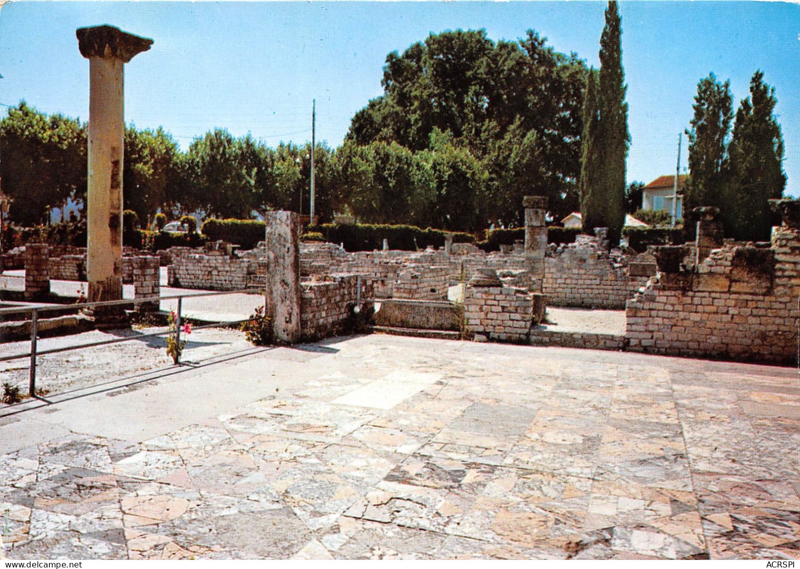 VAISON LA ROMAINE Portique De Pompee 20(scan Recto-verso) MA945 - Vaison La Romaine