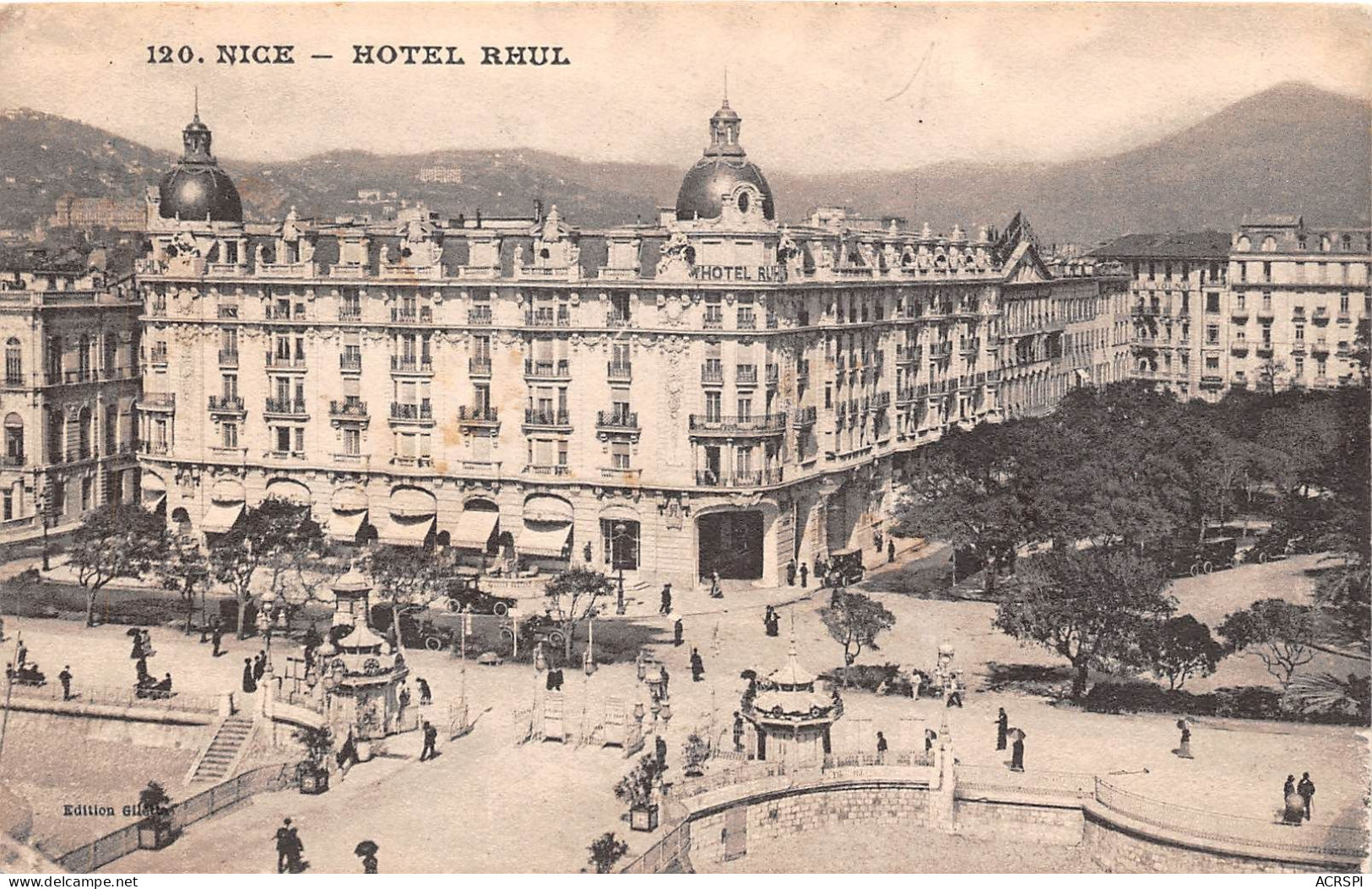 NICE Hotel RHUL 13(scan Recto-verso) MA941 - Bar, Alberghi, Ristoranti