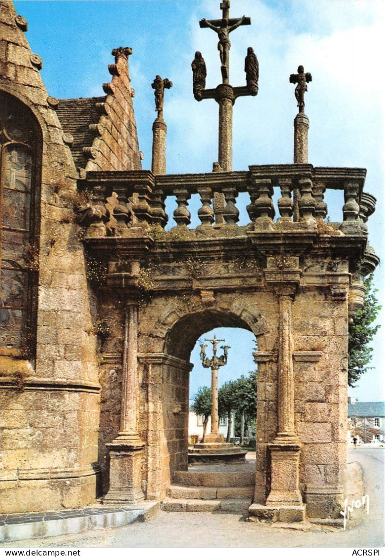 LAMPAUL GUIMILIAU L Enclos Paroissial Le Porte Monumentale Et Le Calvaire 14(scan Recto-verso) MA968 - Lampaul-Guimiliau