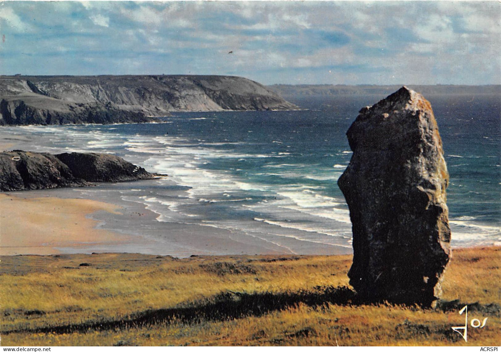 CROZON MORGAT La Plage De La Palud Et Les Falaises Du Cap Dela Chevre 30(scan Recto-verso) MA968 - Crozon