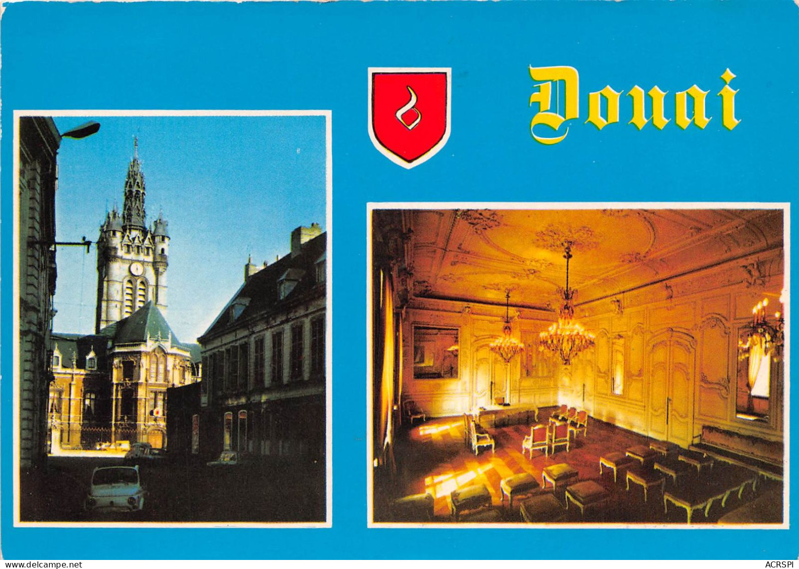 DOUAI Le Beffroi La Salle Des Mariages 23(scan Recto-verso) MA960 - Douai