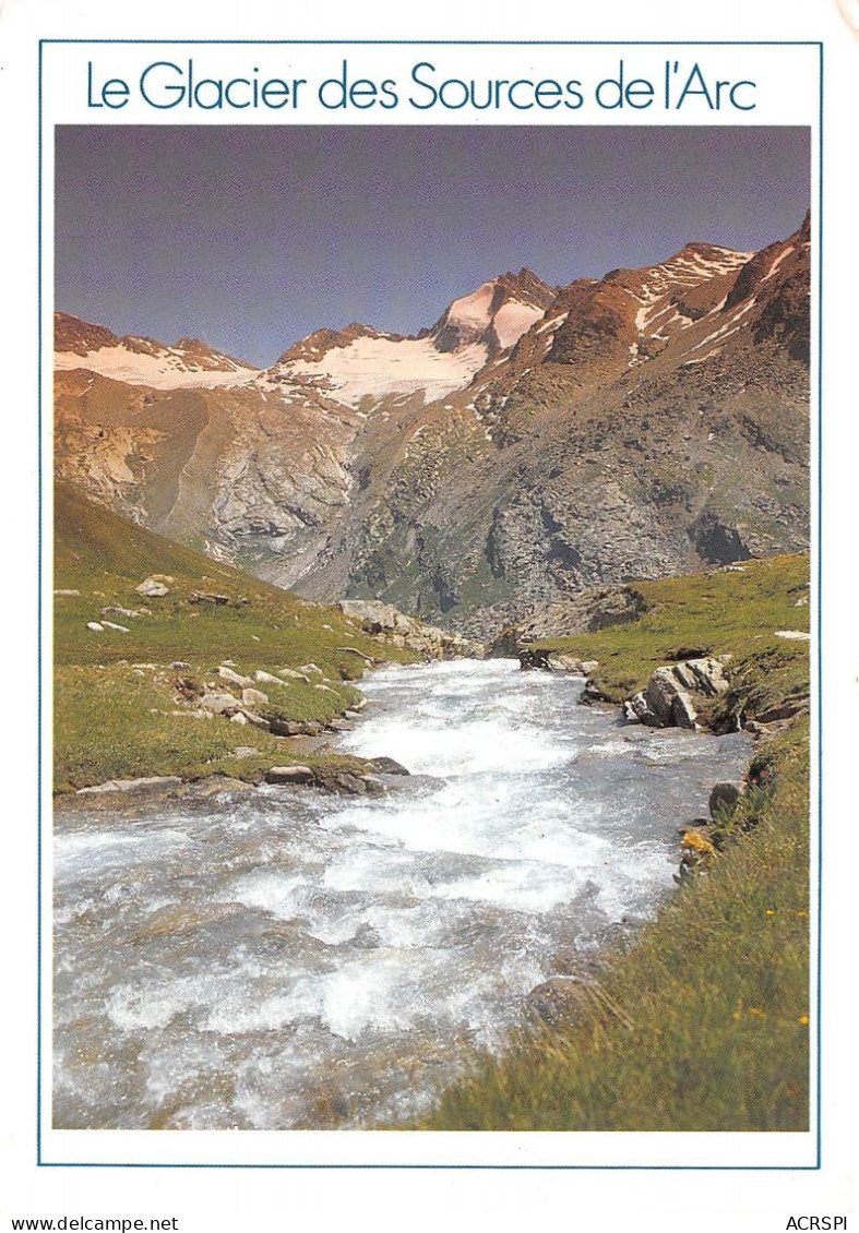 Environs De BONNNEVAL SUR ARC Le Glacier Des Sources De L Arc Et Le Roc Du Mulinet 23(scan Recto-verso) MA995 - Bonneval Sur Arc