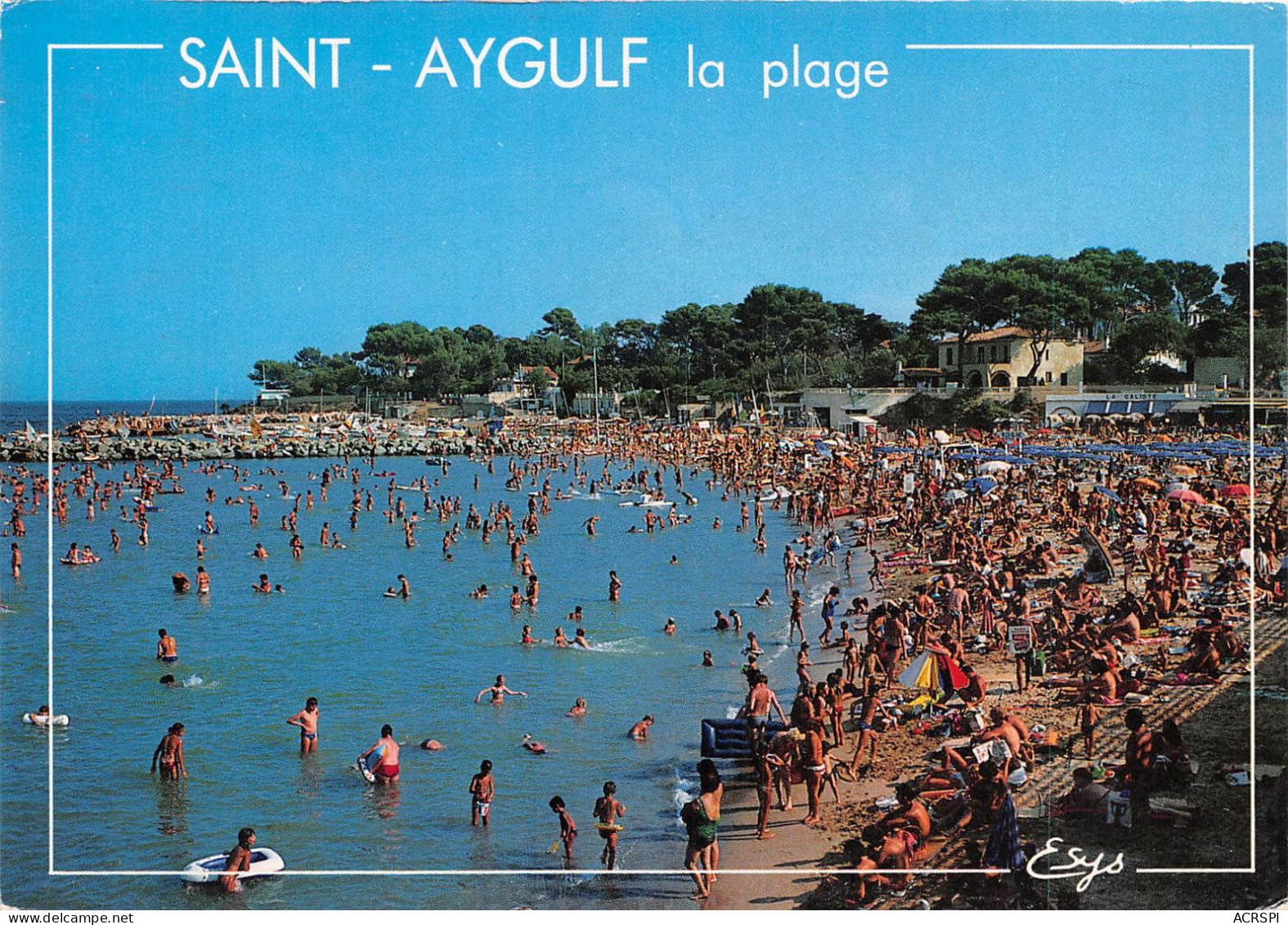 SAINT AYGULF La Grande Plage 32(scan Recto-verso) MA990 - Saint-Aygulf