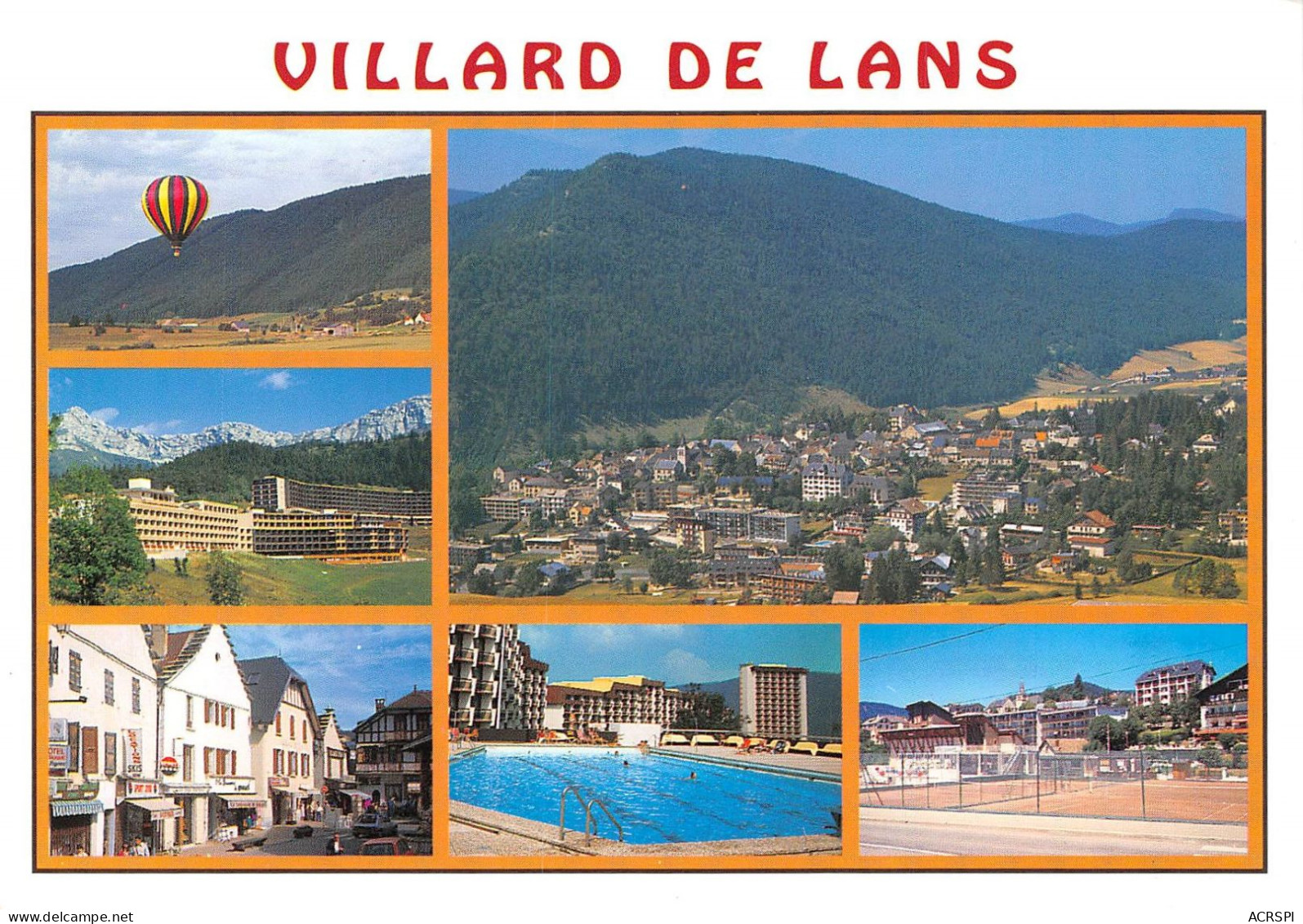 VILLARD DE LANS Altitude 1040 2287 Metres 4(scan Recto-verso) MA984 - Villard-de-Lans