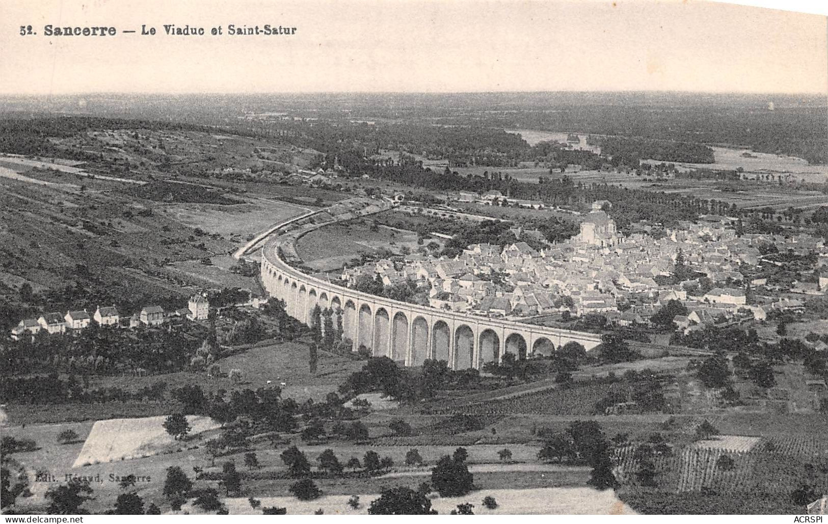 SANCERRE Le Viaduc Et Saint Satur 5(scan Recto-verso) MA981 - Sancerre