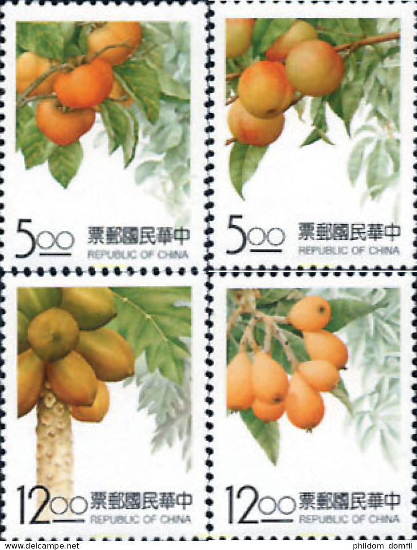 183724 MNH CHINA. FORMOSA-TAIWAN 1993 FRUTOS - Ungebraucht