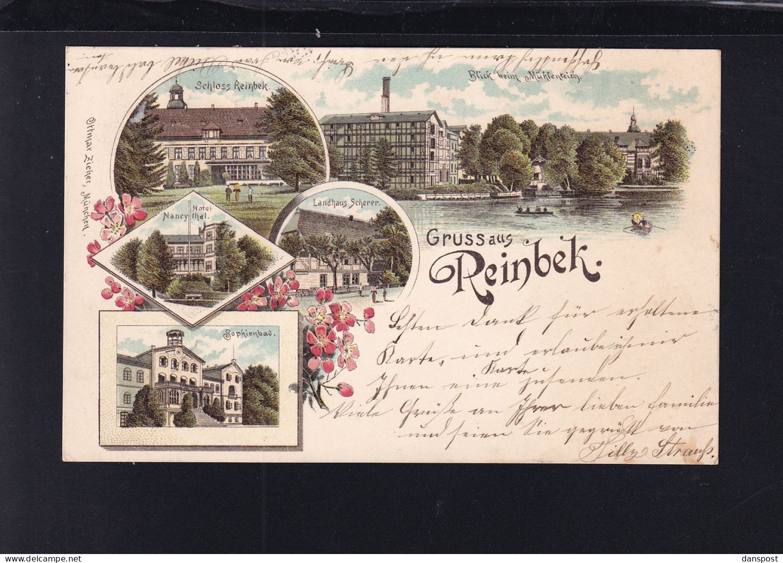 Dt. Reich Litho Reinbek 1896 - Reinbek