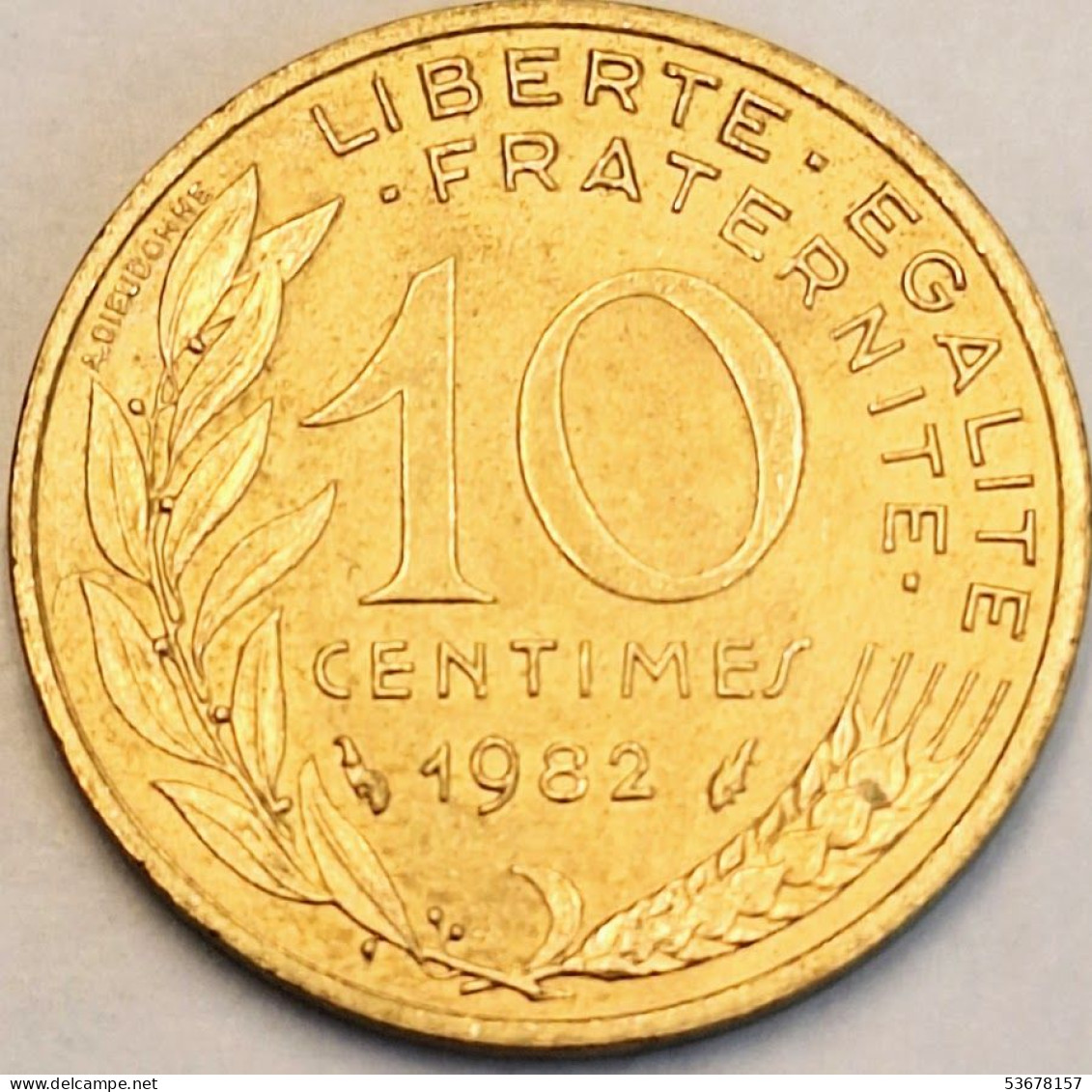 France - 10 Centimes 1982, KM# 929 (#4232) - 10 Centimes