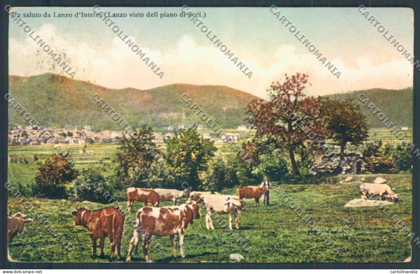 Como Lanzo D'Intelvi Cartolina ZQ1964 - Como