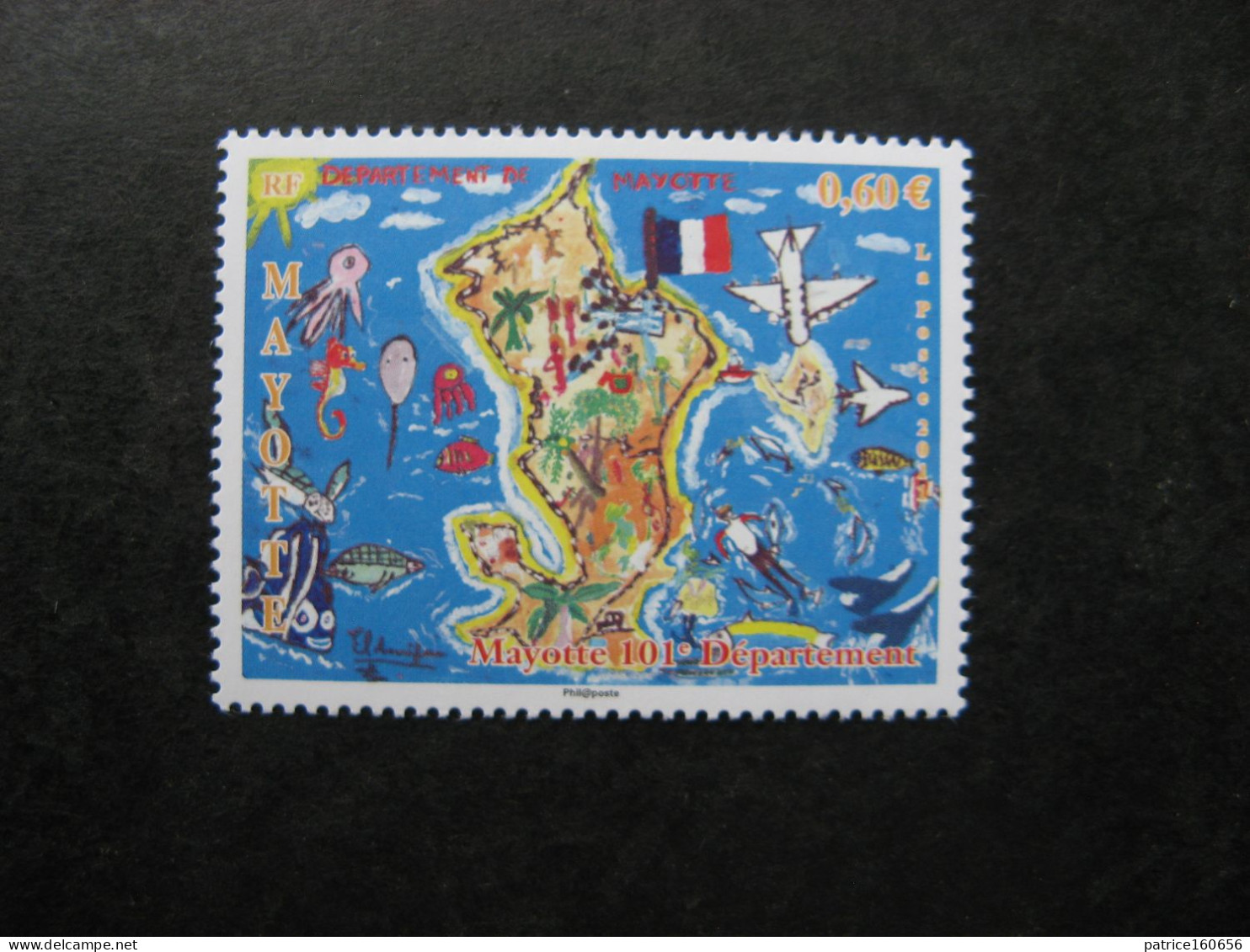 Mayotte: TB N°259, Neuf XX . - Unused Stamps