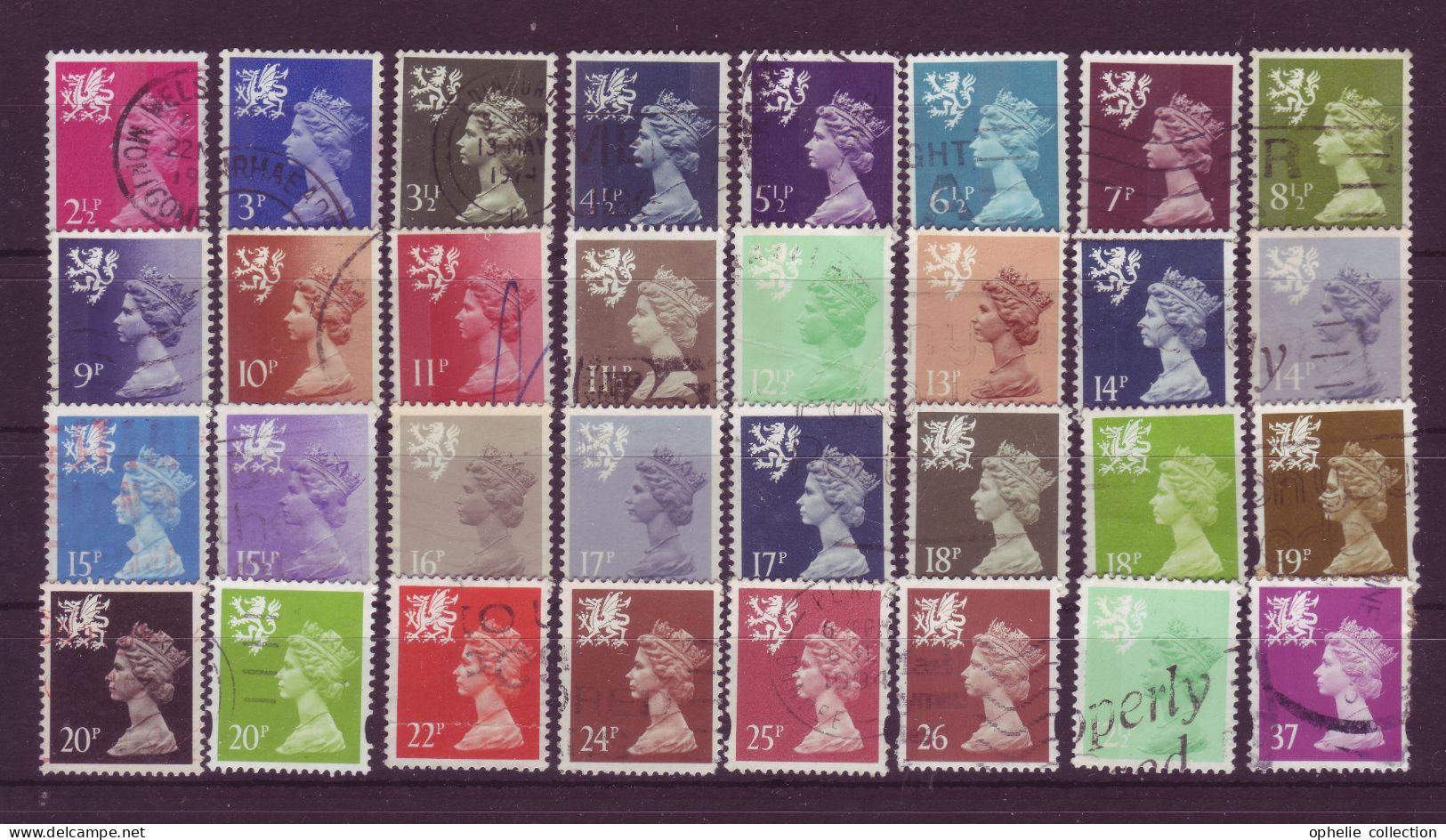 Angleterre - Queen Elisabeth II - 32  Timbres Différents - 7032 - Autres & Non Classés