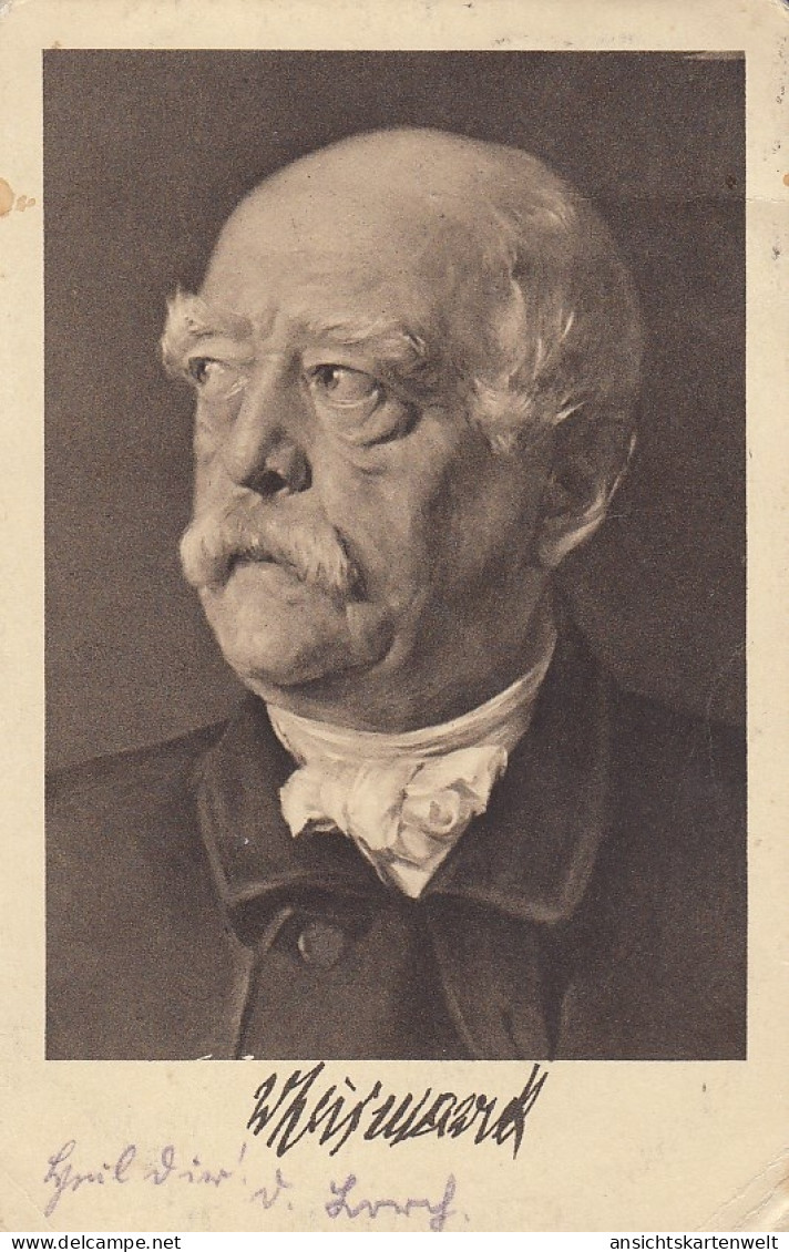 Otto Fürst Von Bismarck Portrait Gl1908 #D4183 - Politicians & Soldiers