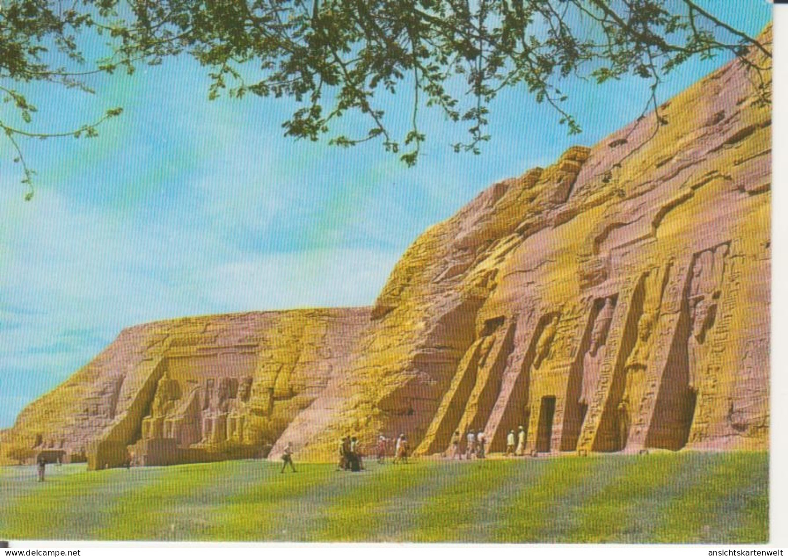Ägypten: ABU - SIMBEL General View Of The Temple Abu - Simbel Ngl #222.467 - Non Classés