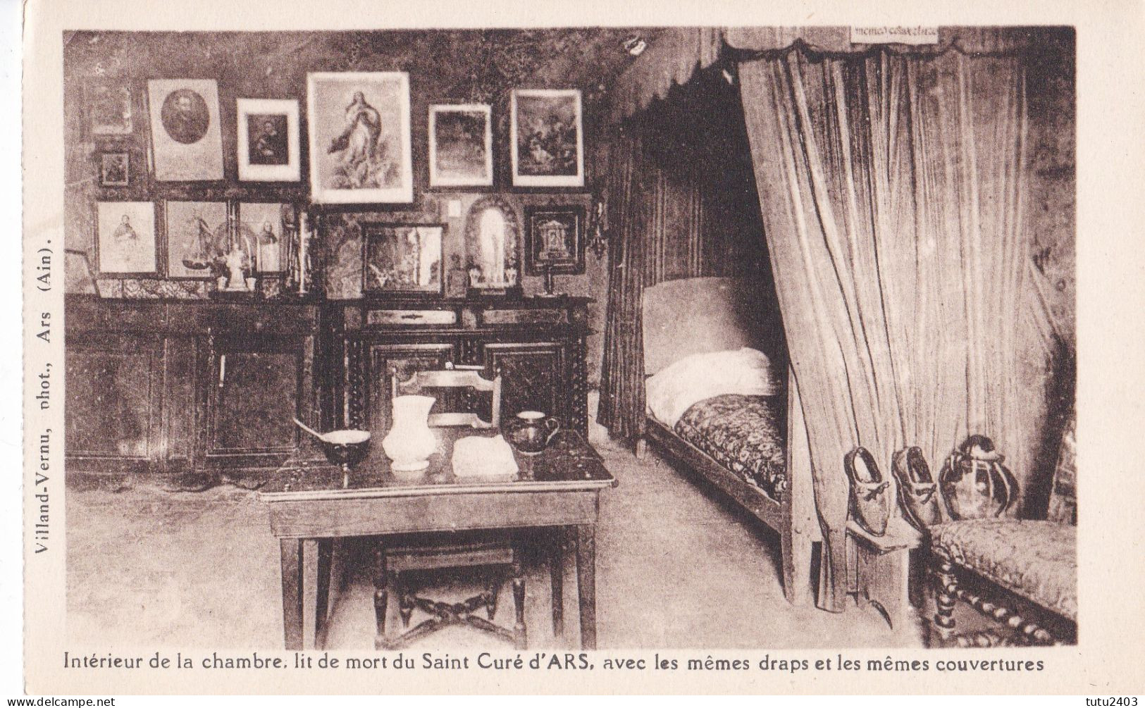 ARS                      Interieur De La Chambre Du Cure - Ars-sur-Formans