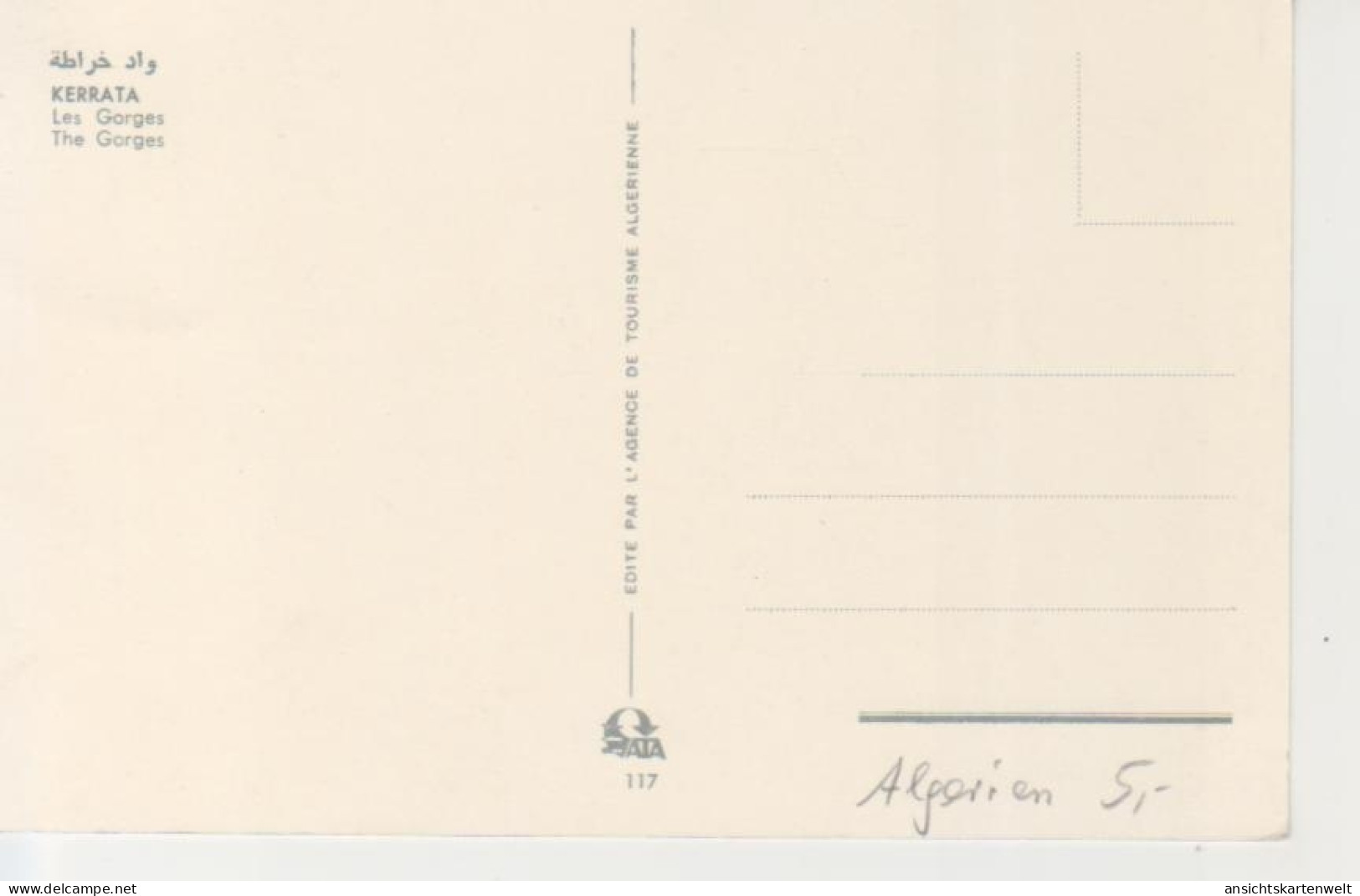 Algerien: Kerrata - Les Gorges Ngl #223.541 - Non Classés