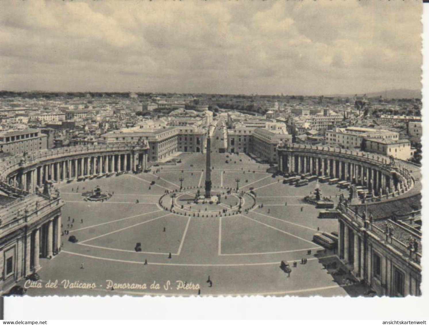 Vatikan: Citta Del Vaticano Panorama Da S. Pietro Ngl #223.237 - Vatican