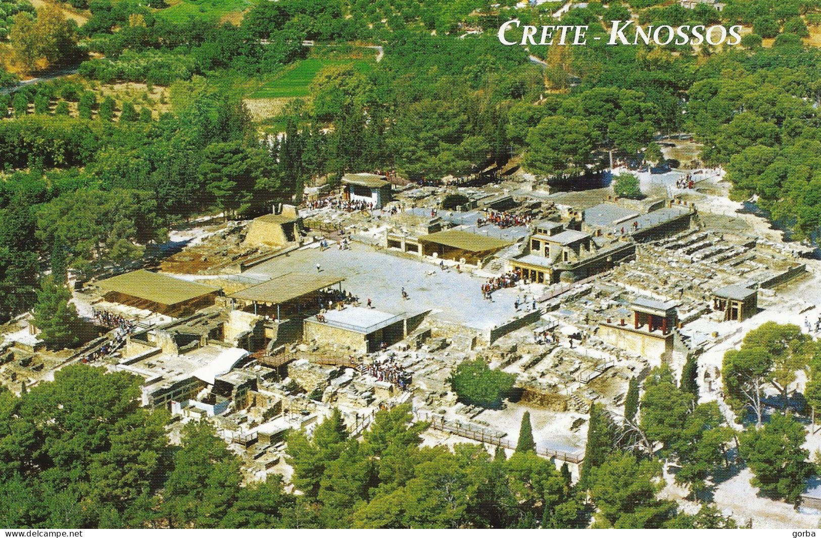 *CPM - GRECE - CRETE - KNOSSOS - Vue Générale - Greece