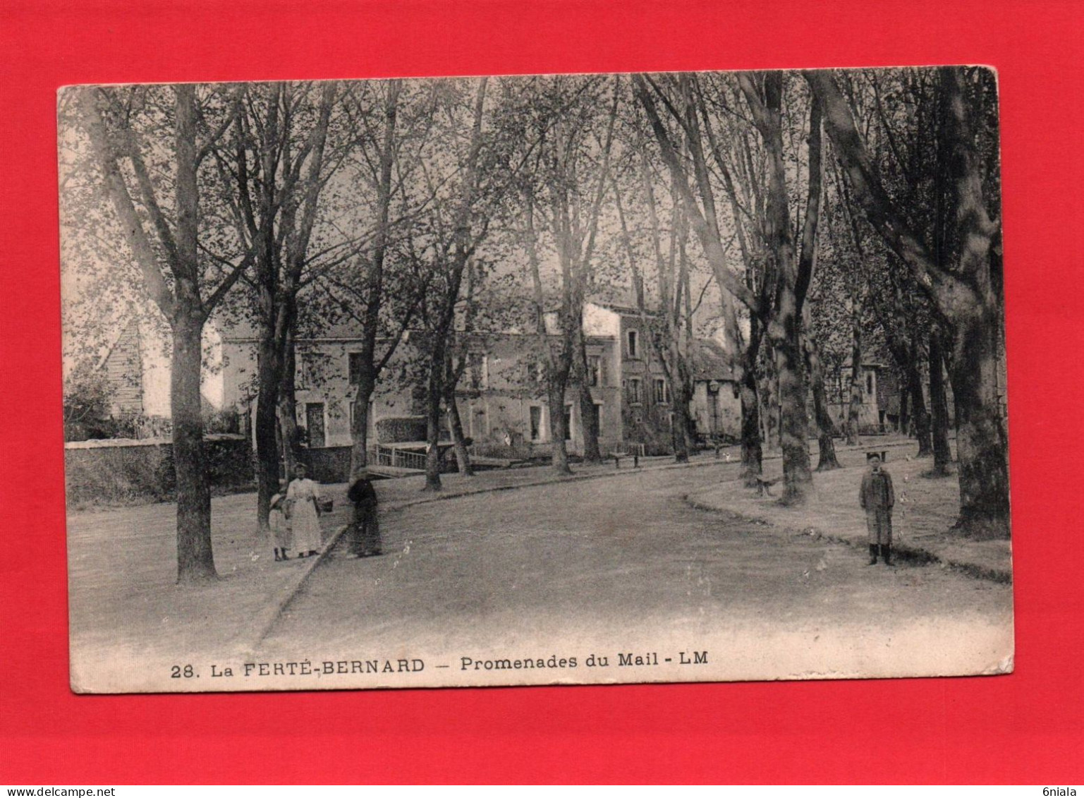 F 21535 LA FERTE BERNARD Promenades Du Mail   ( Enfants ) 72 - La Ferte Bernard