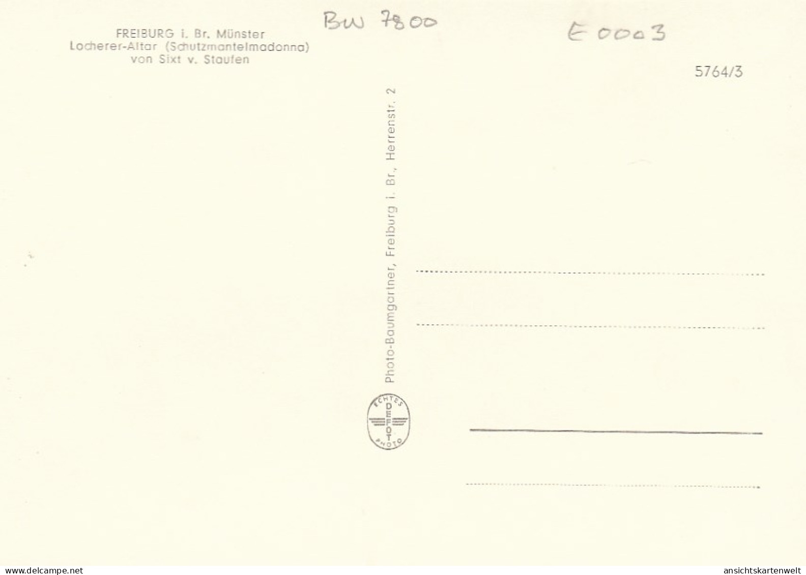 Freiburg Münster, Locherer-Altar Ngl #E0003 - Esculturas