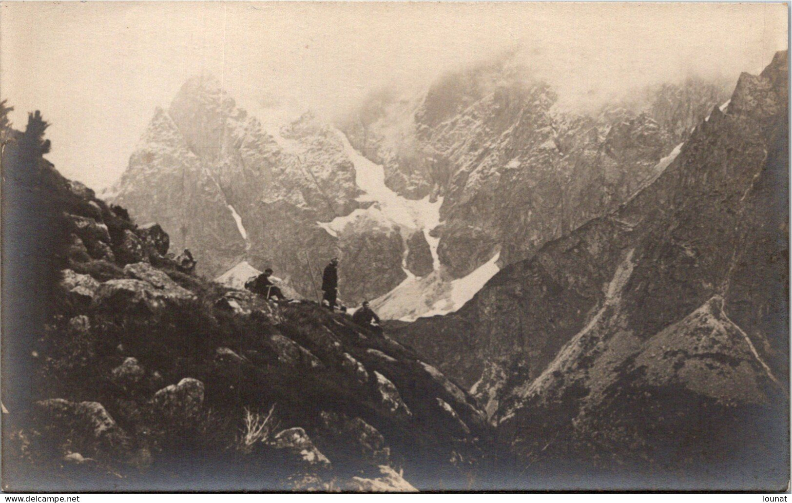 TATRY - Widok Doliny Biatej Wody Fot. A. D. - Wydawnictwo, "Podhale" W Zakopanem SLOVAQUIE Carte Photo - Slovaquie