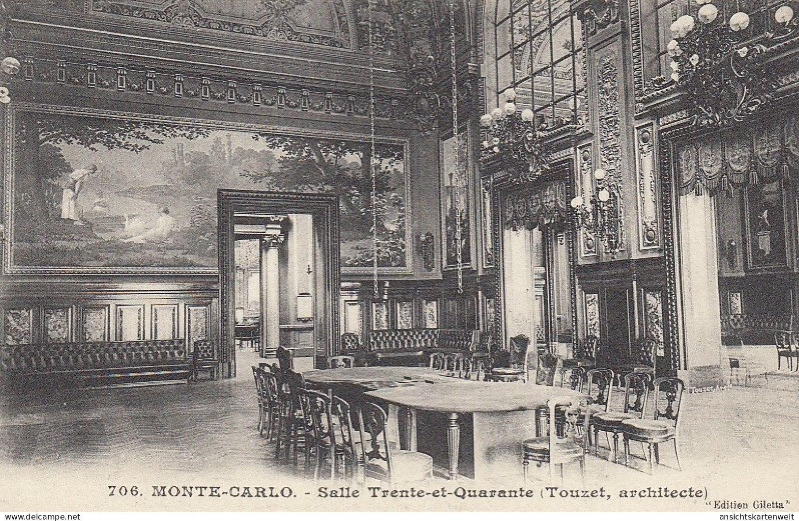 Monte-Carlo, Salle Trente-et-Quarante Ngl #E0106 - Autres & Non Classés