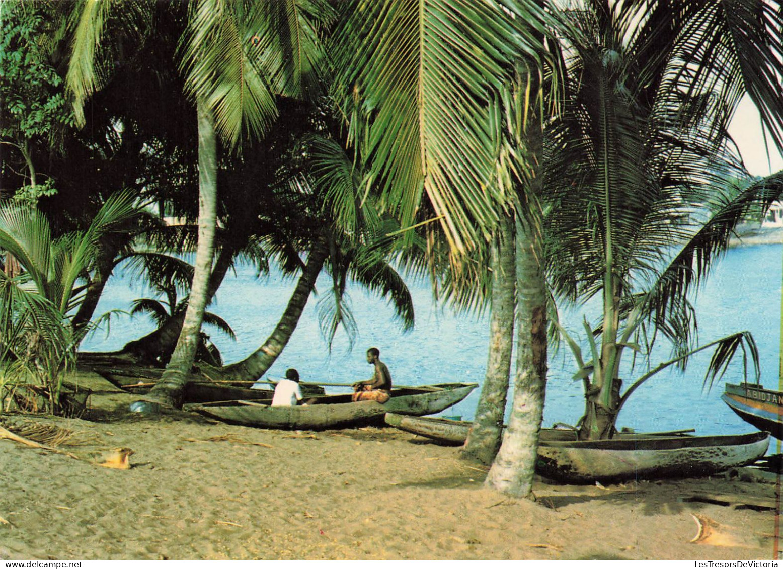 COTE D'IVOIRE - Abidjan - Scène De Lagune à Vridi - Carte Postale - Côte-d'Ivoire